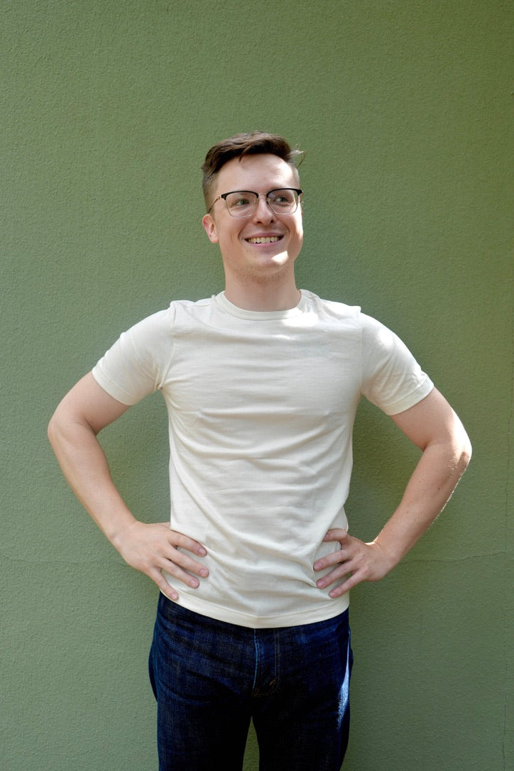 Merz b Schwanen 1950's Loopwheeled T-Shirt