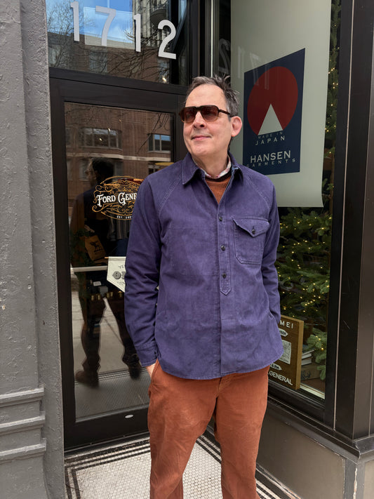 Fleurs De Bagne "Oleron" Overshirt