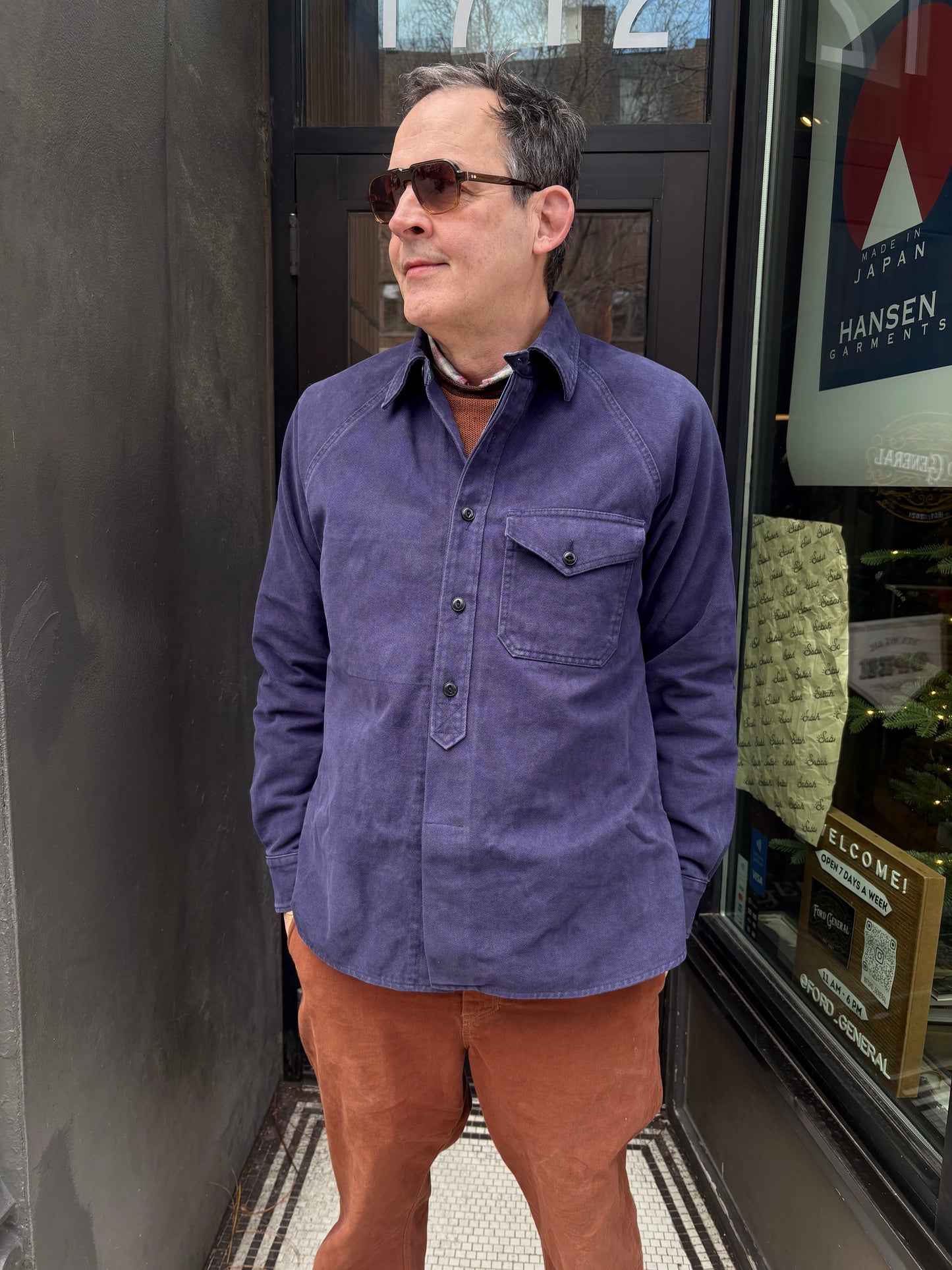 Fleurs De Bagne "Oleron" Overshirt