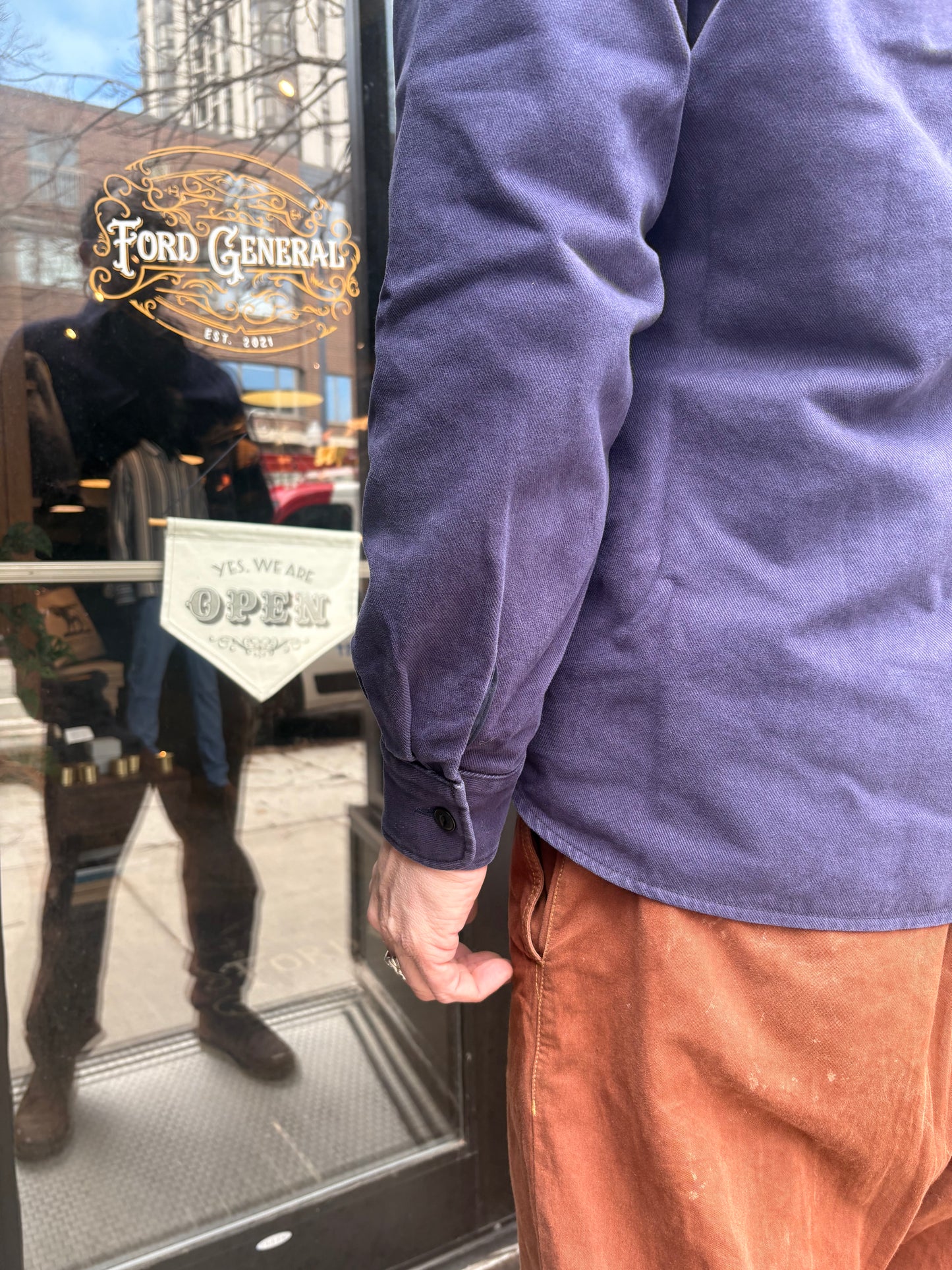 Fleurs De Bagne "Oleron" Overshirt