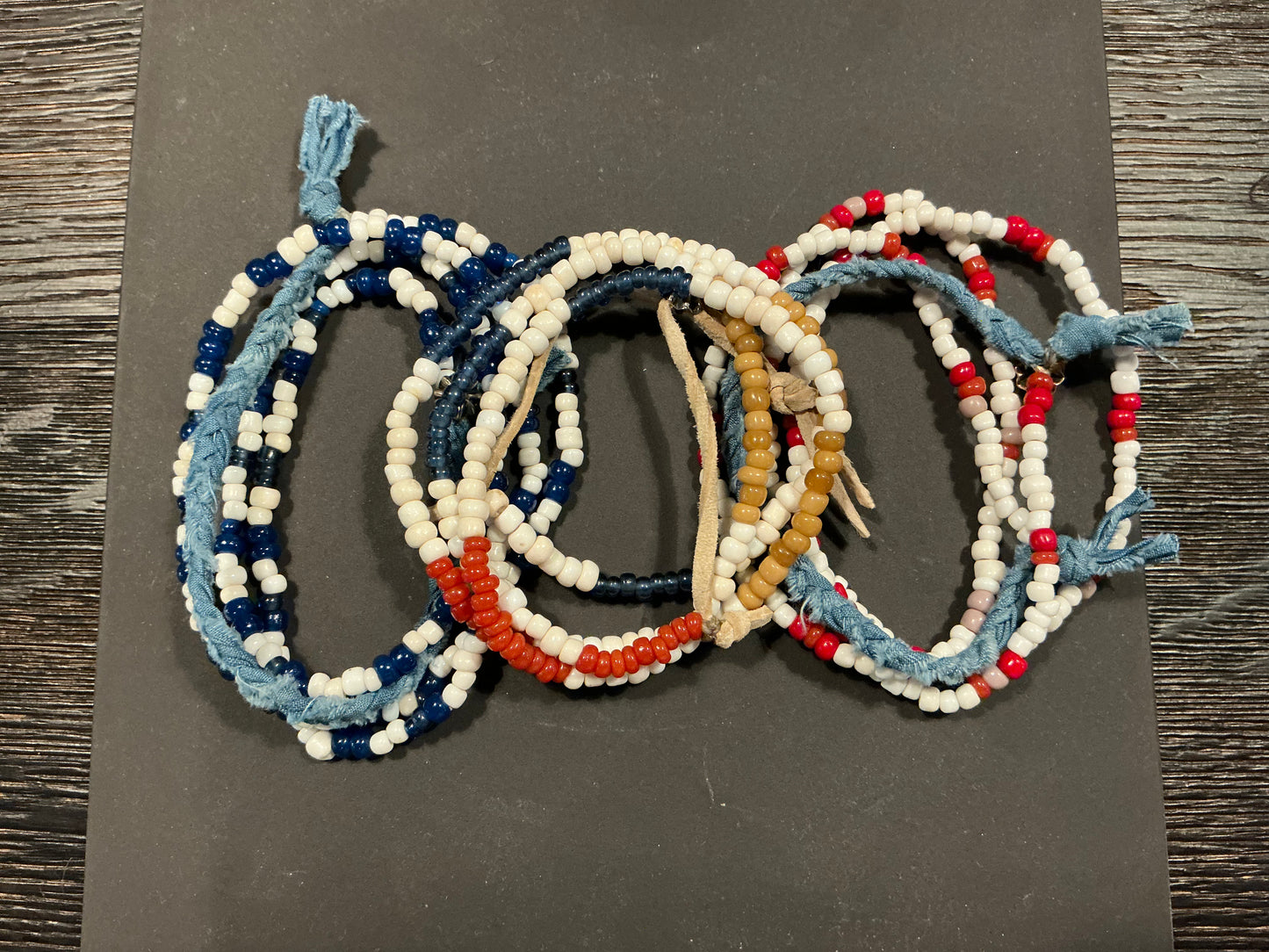 North Works Murano Dead Stock Beads Necklace