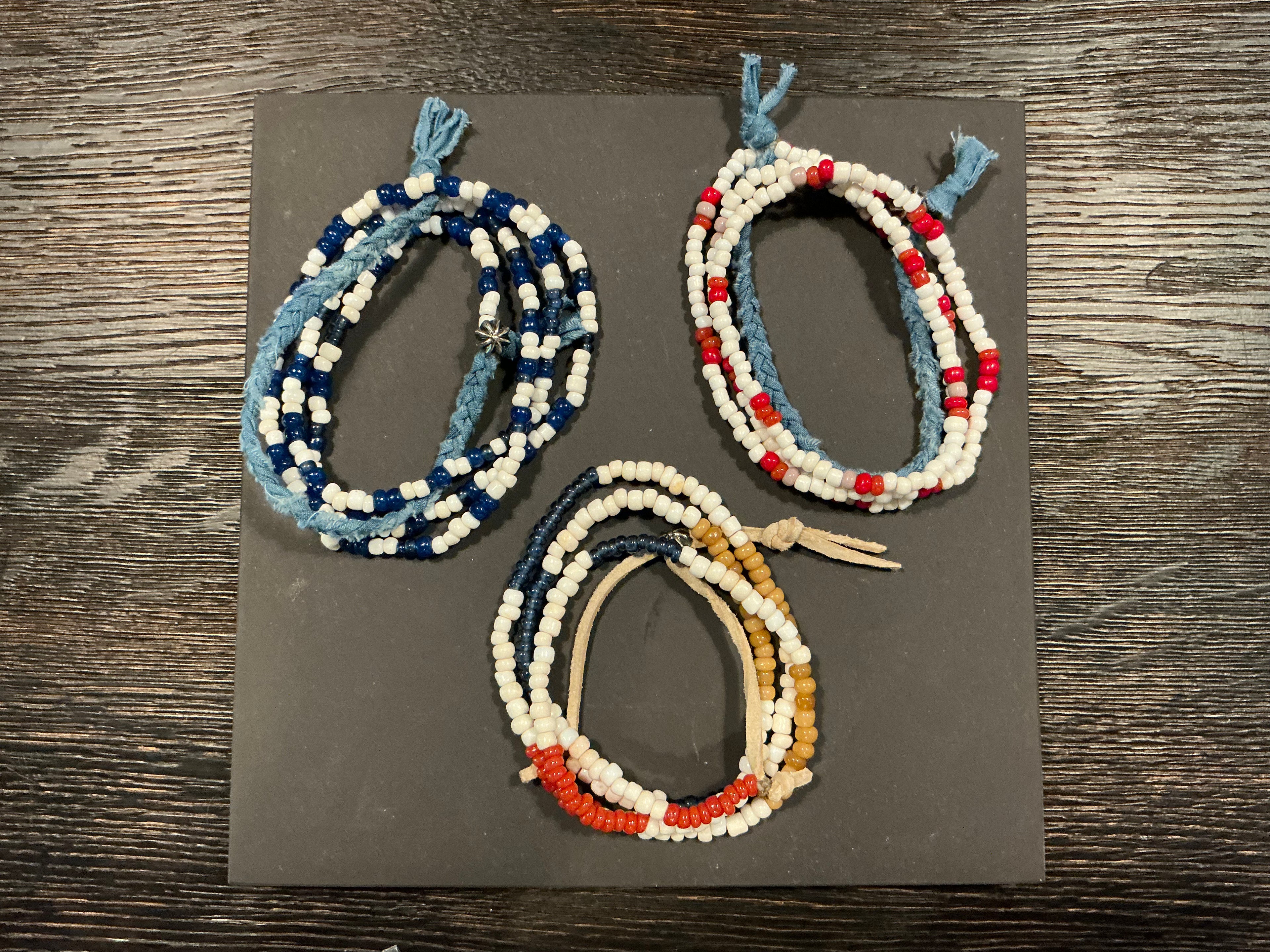 North Works Murano Dead Stock Beads Necklace