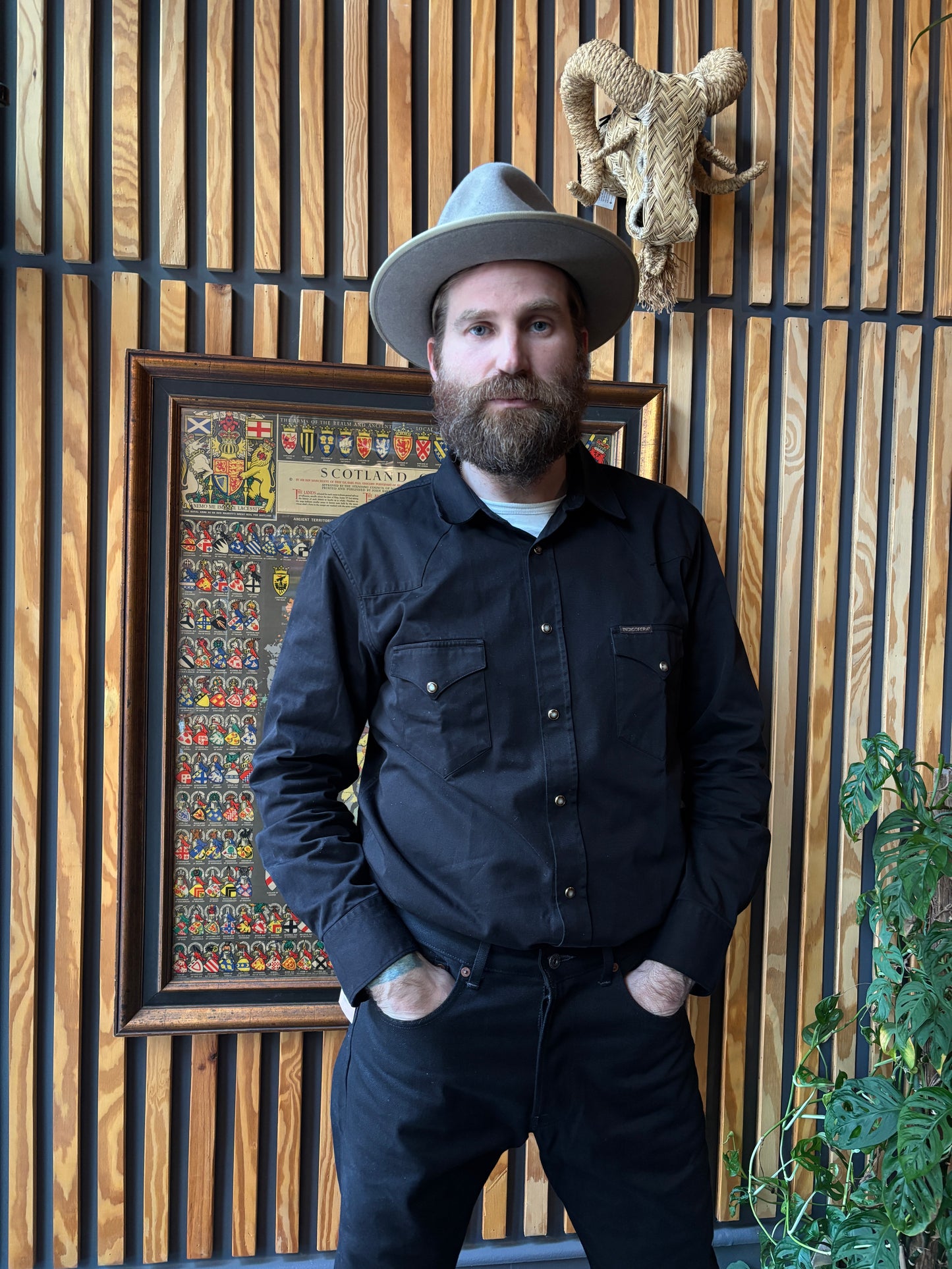 Indigofera Sideras Western Shirt