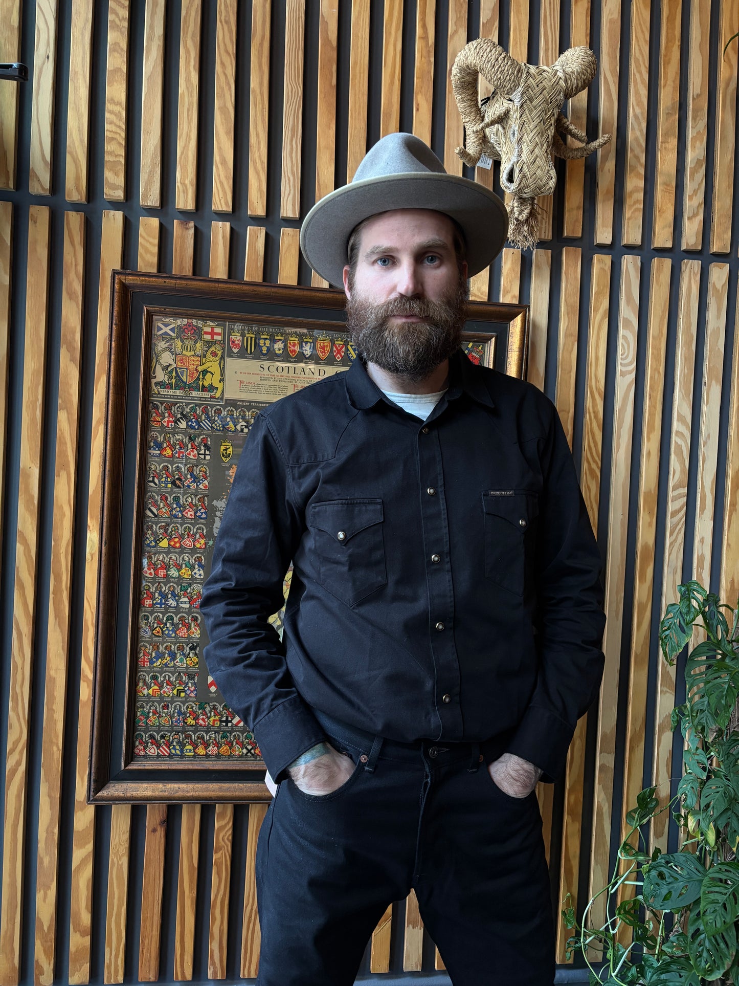 Indigofera Sideras Western Shirt