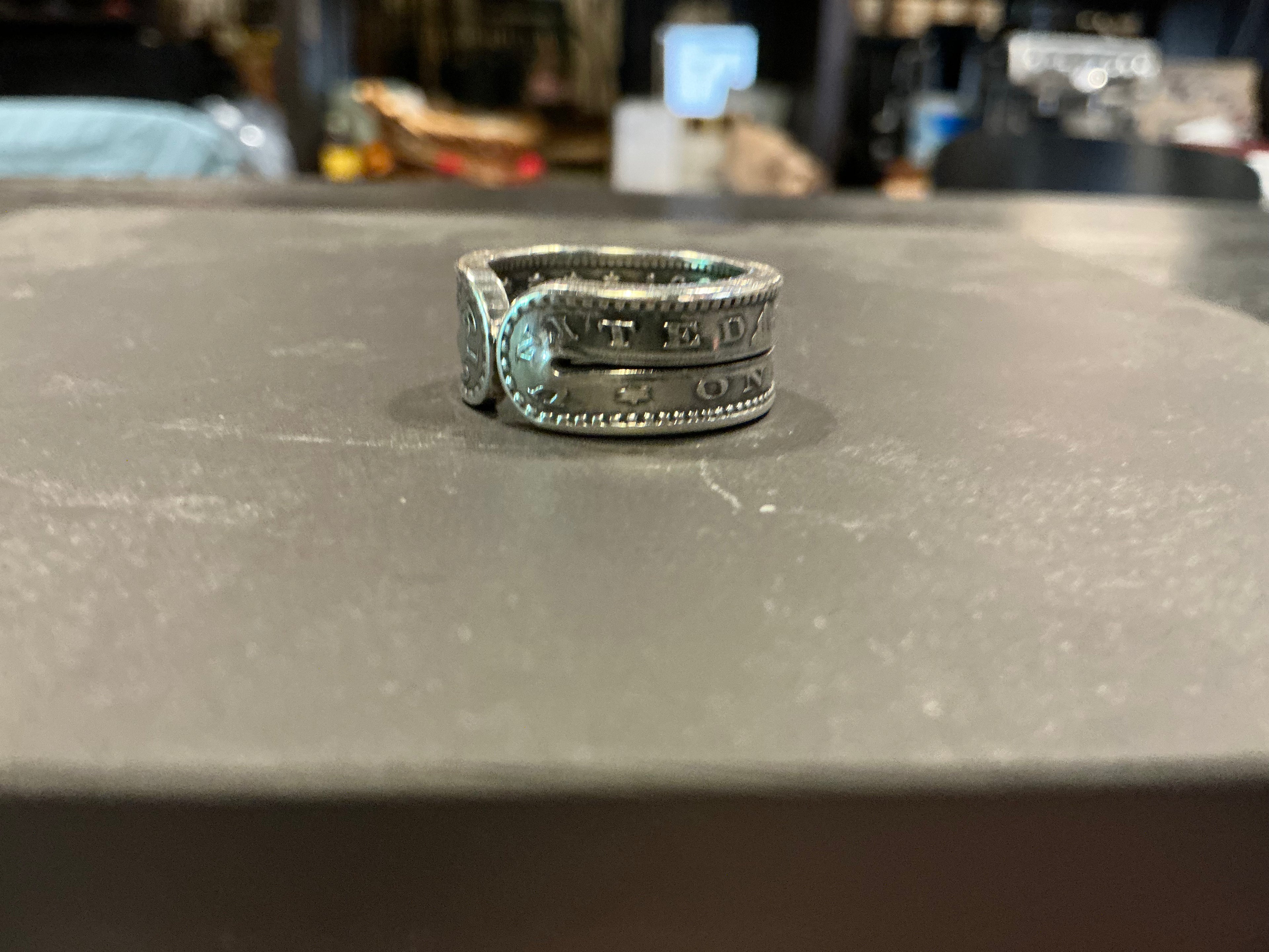 North Works Morgan Dollar Ring Type 2