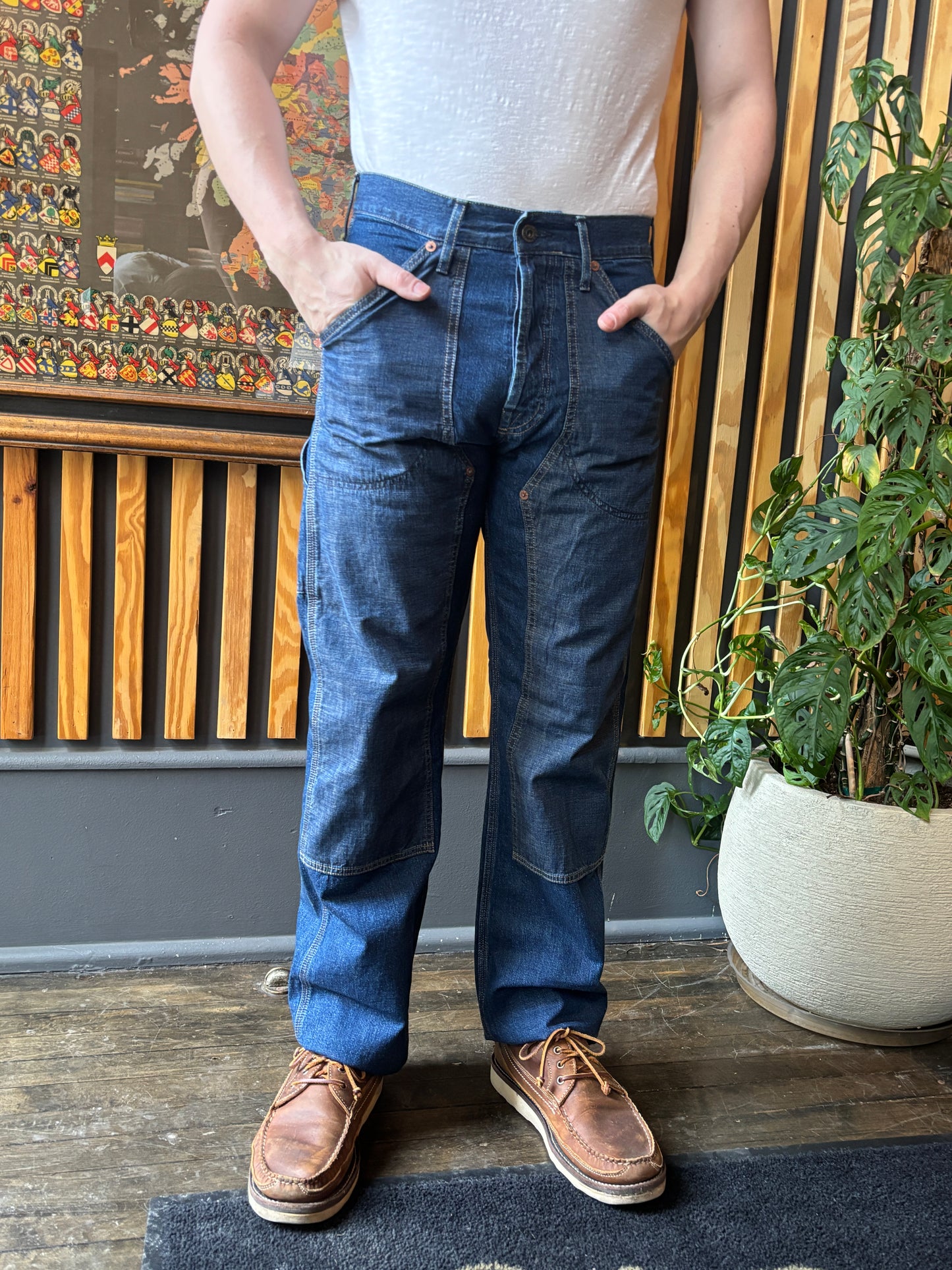 Indigofera Wendell Double Knee Work Pants