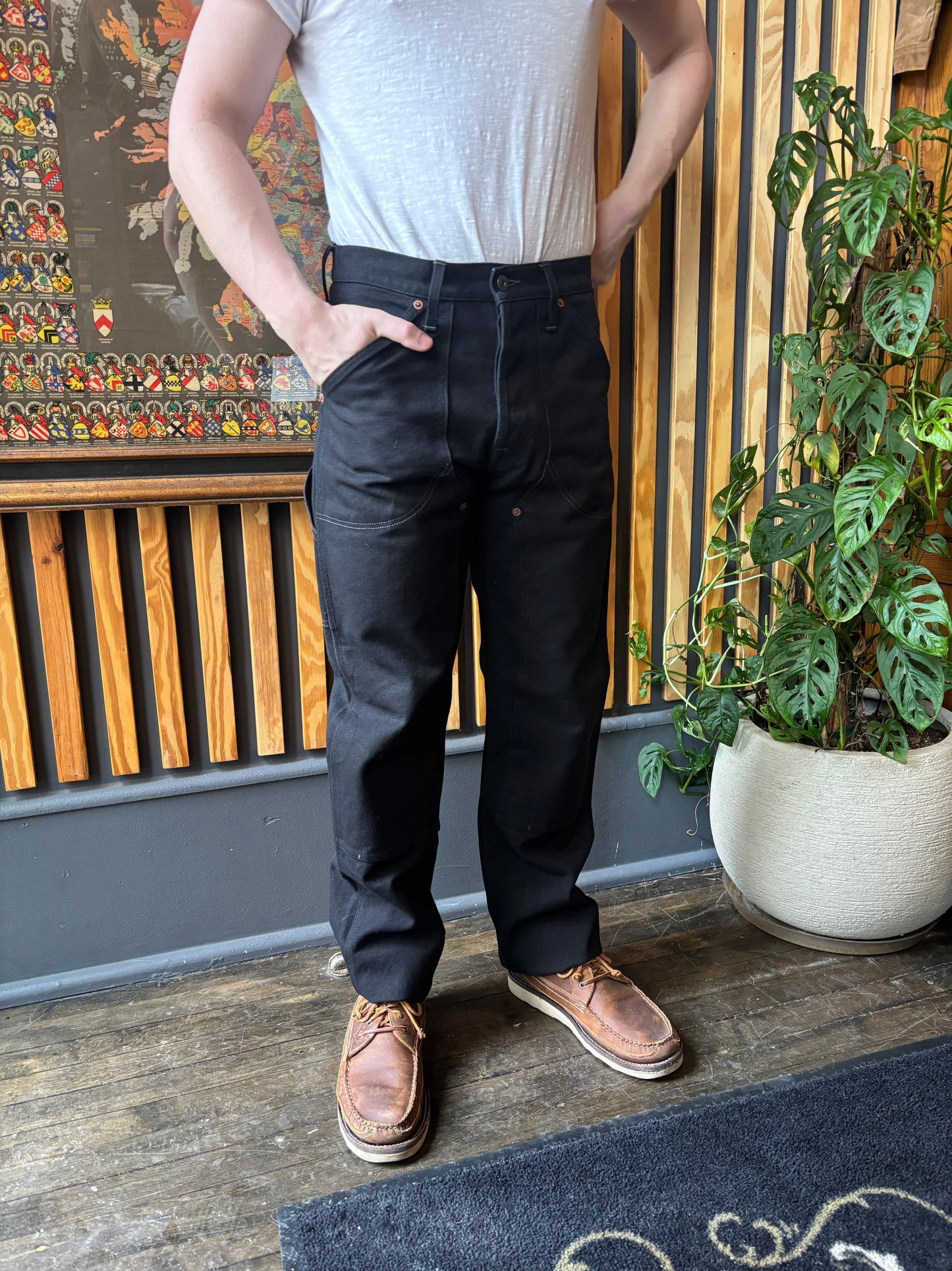 Indigofera Wendell Double Knee Work Pants