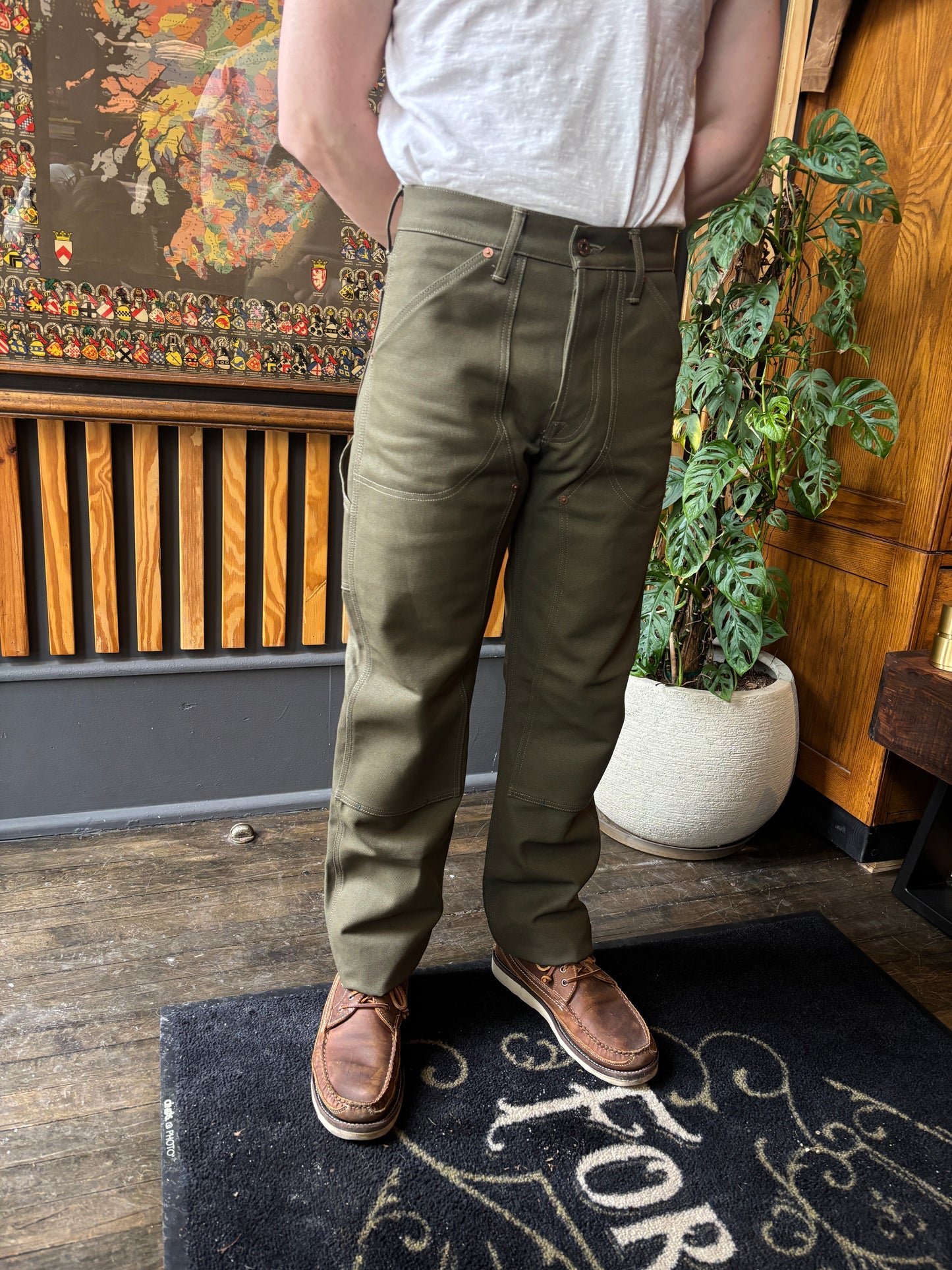 Indigofera Wendell Double Knee Work Pants