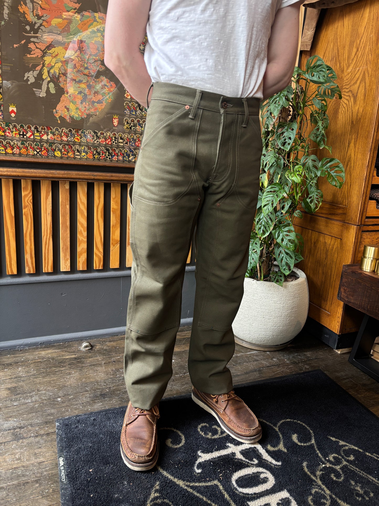 Indigofera Wendell Double Knee Work Pants