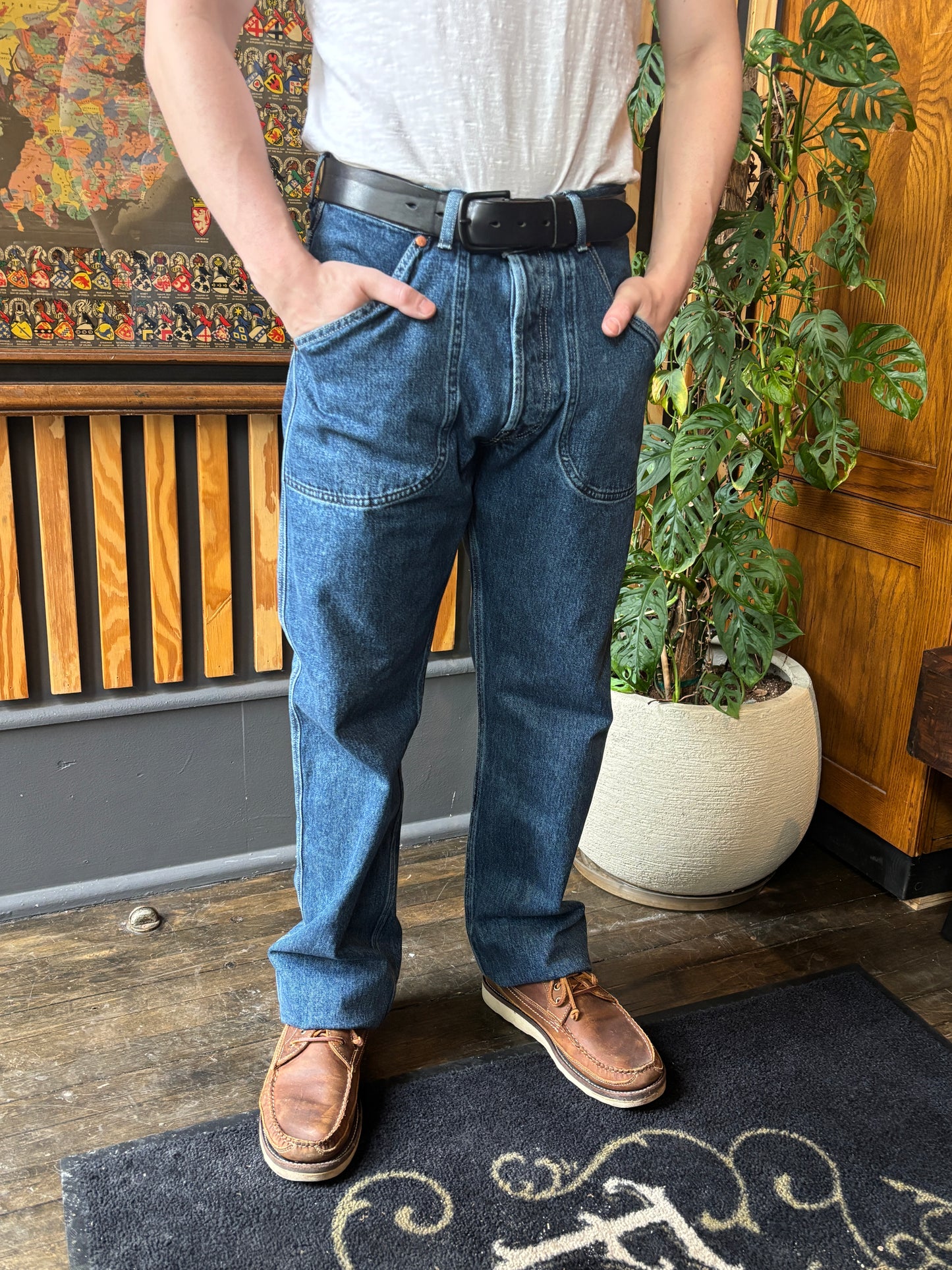 Indigofera Wendell Double Knee Work Pants