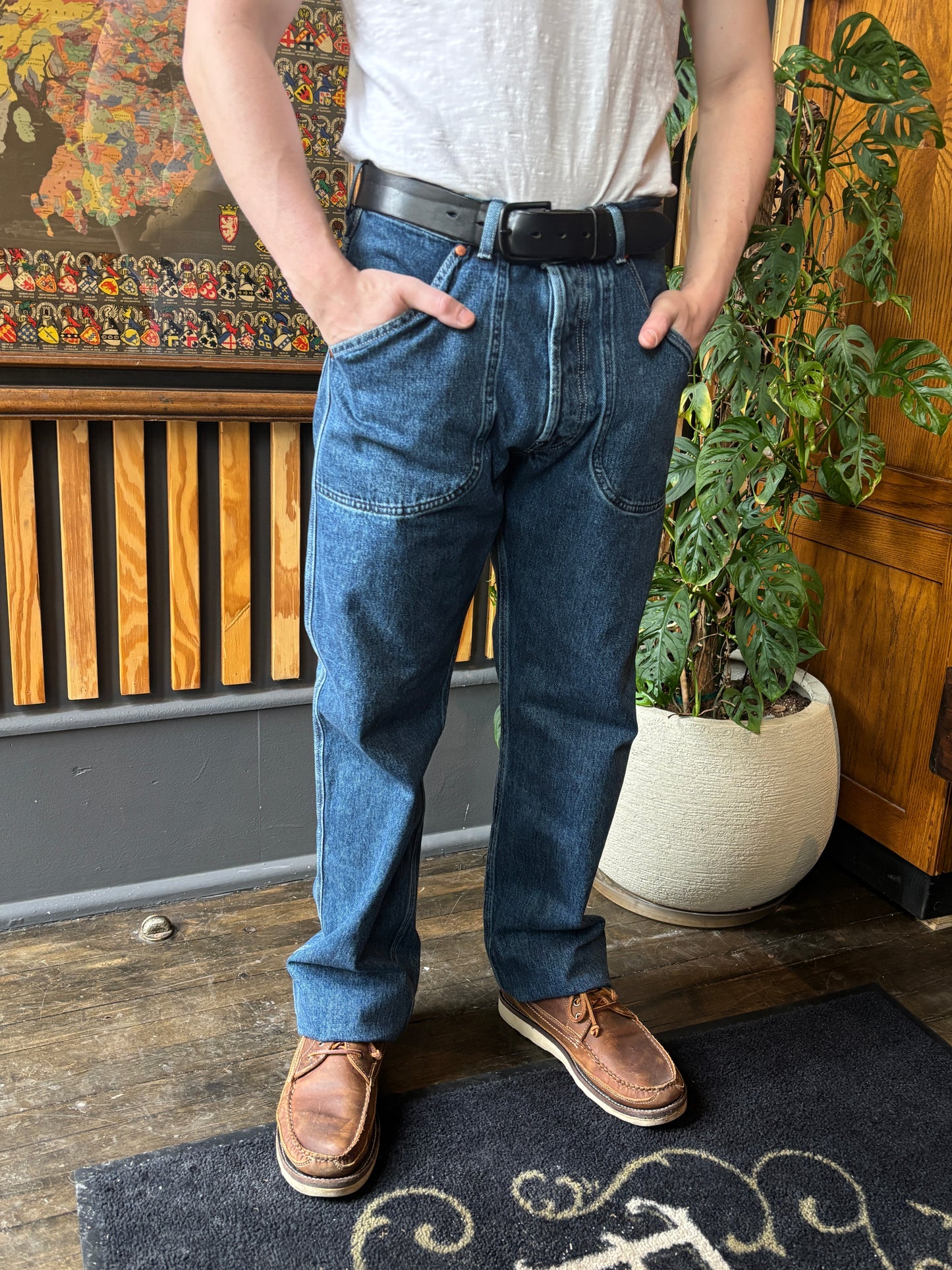 Indigofera Wendell Double Knee Work Pants