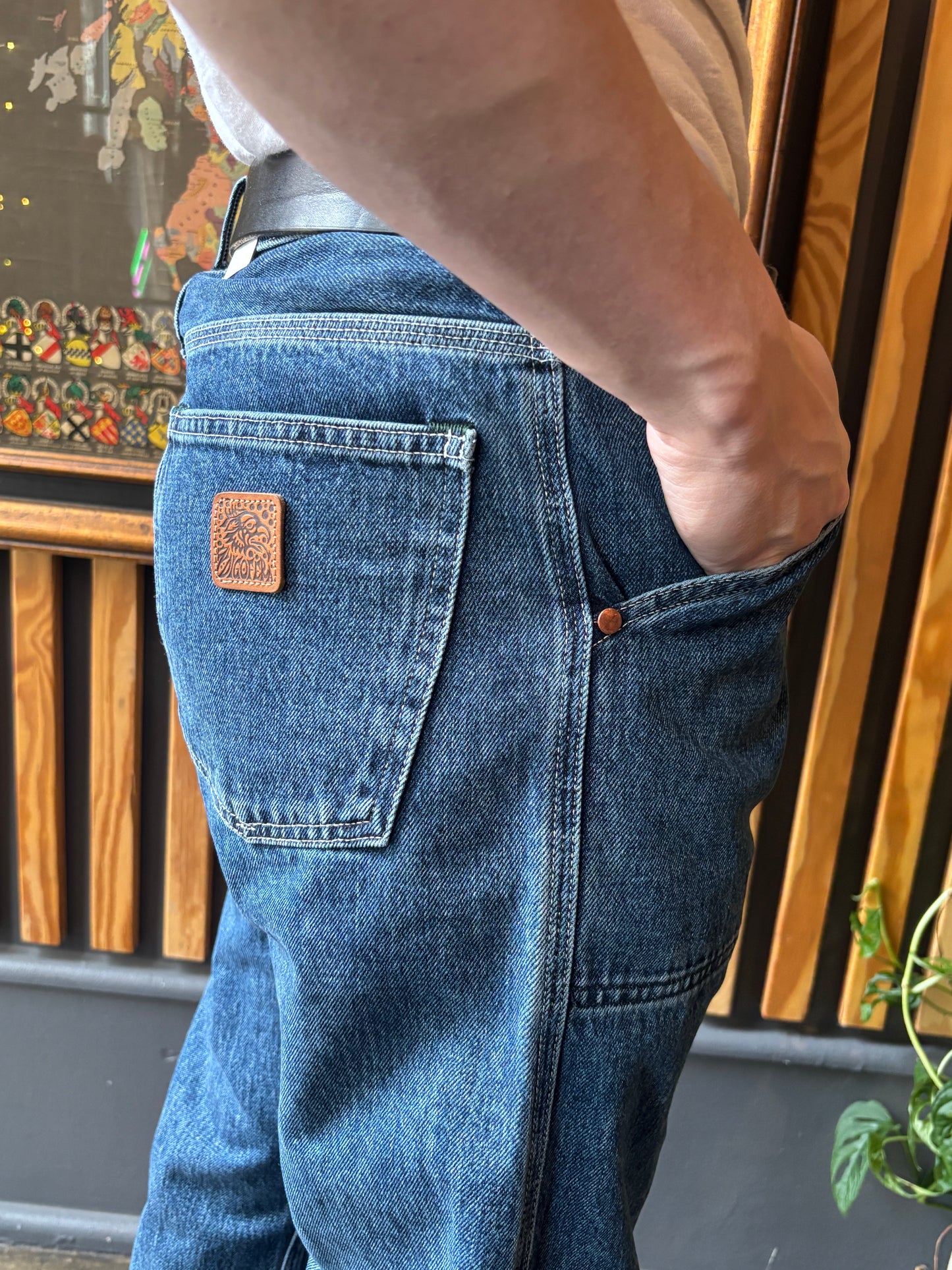 Indigofera Wendell Double Knee Work Pants