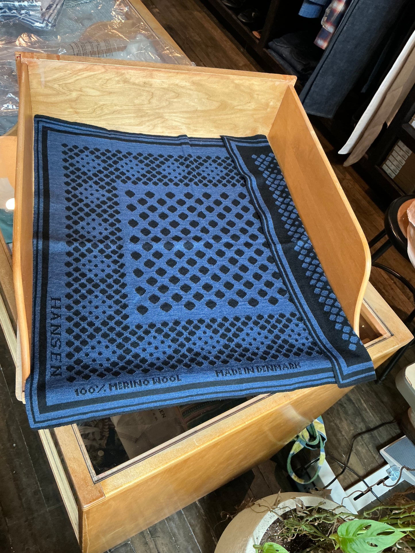Hansen Knitted Wool Bandana