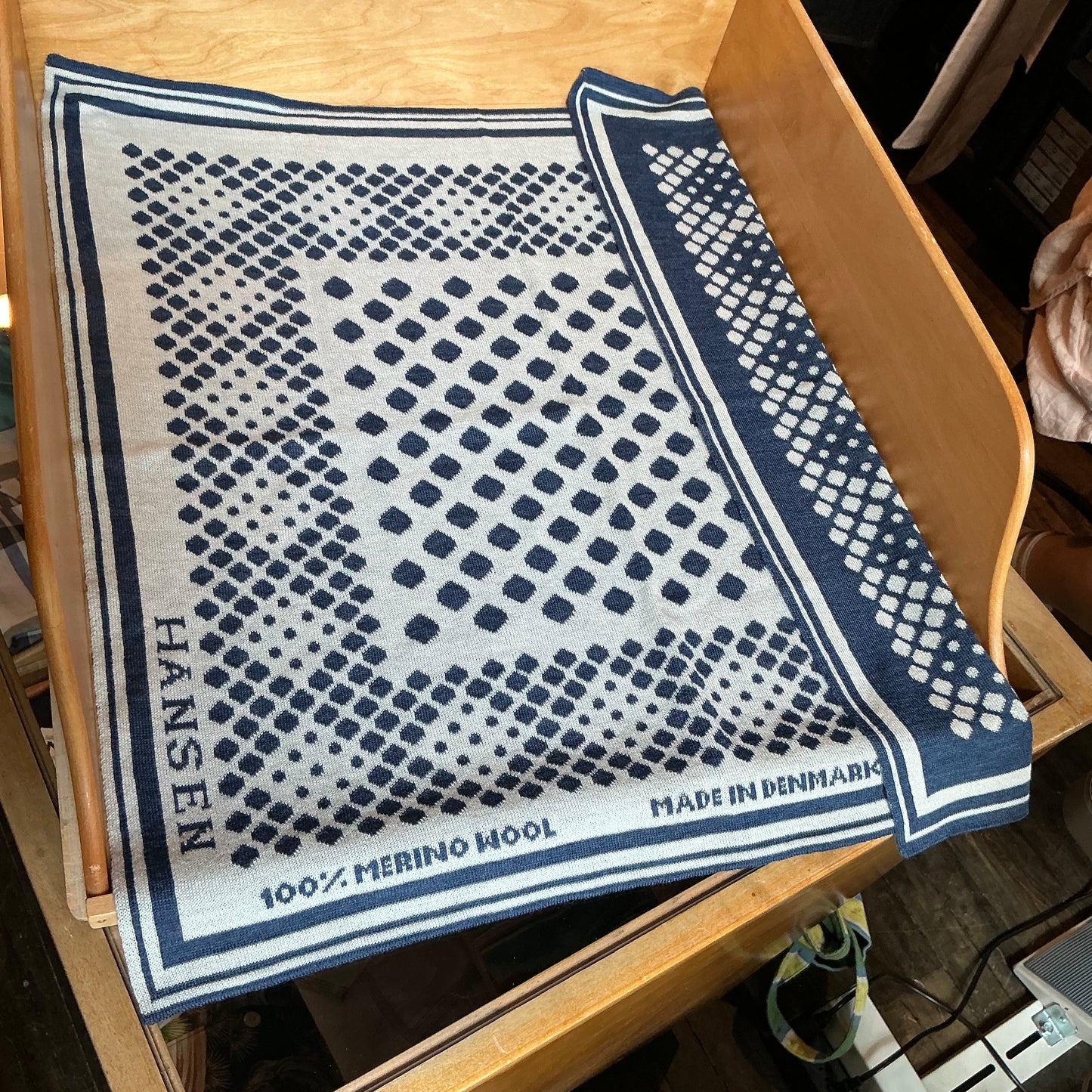 Hansen Knitted Wool Bandana