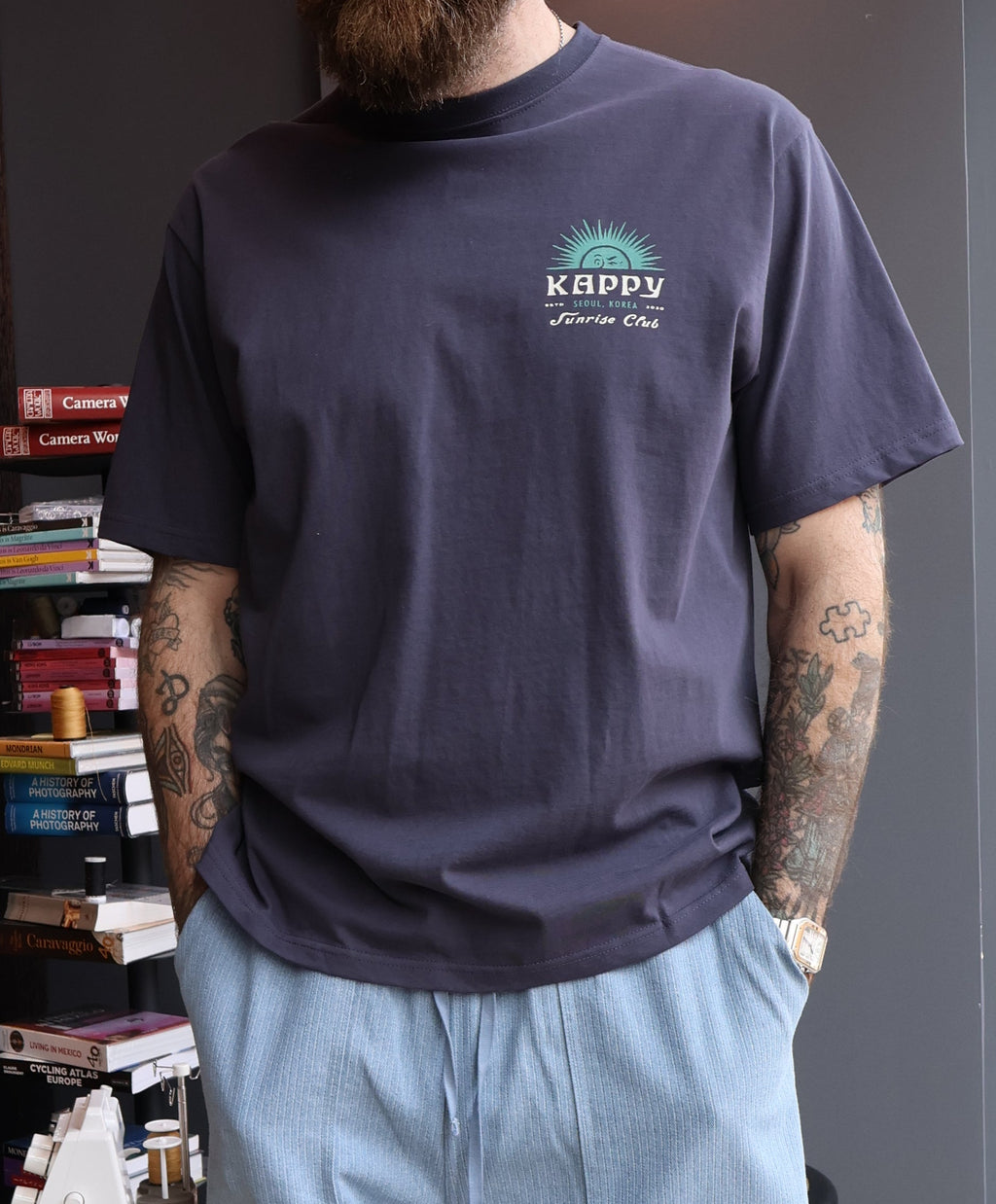 Kappy Sunny Wink Half Tee Shirt
