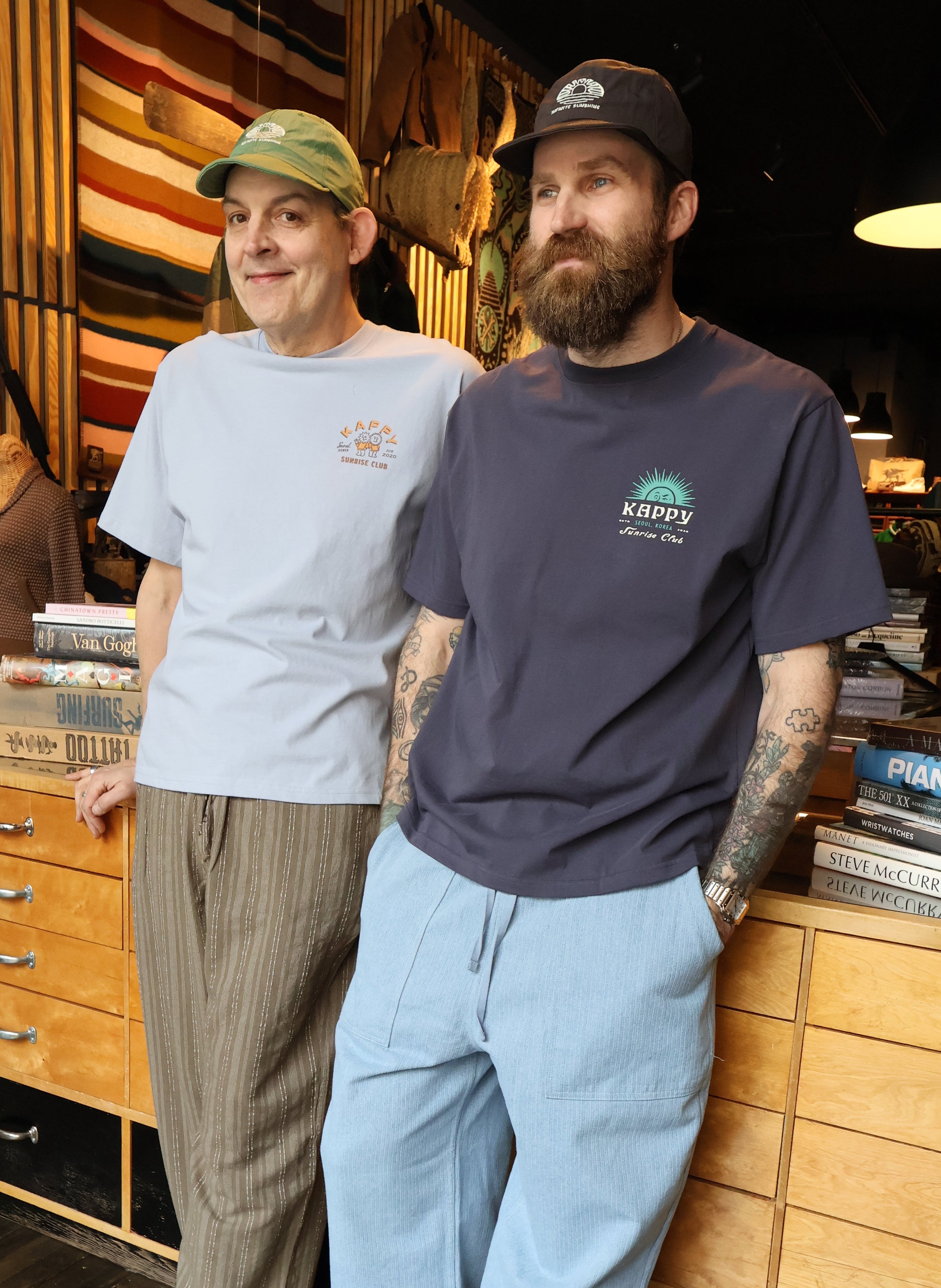 Kappy Sunny Wink Half Tee Shirt