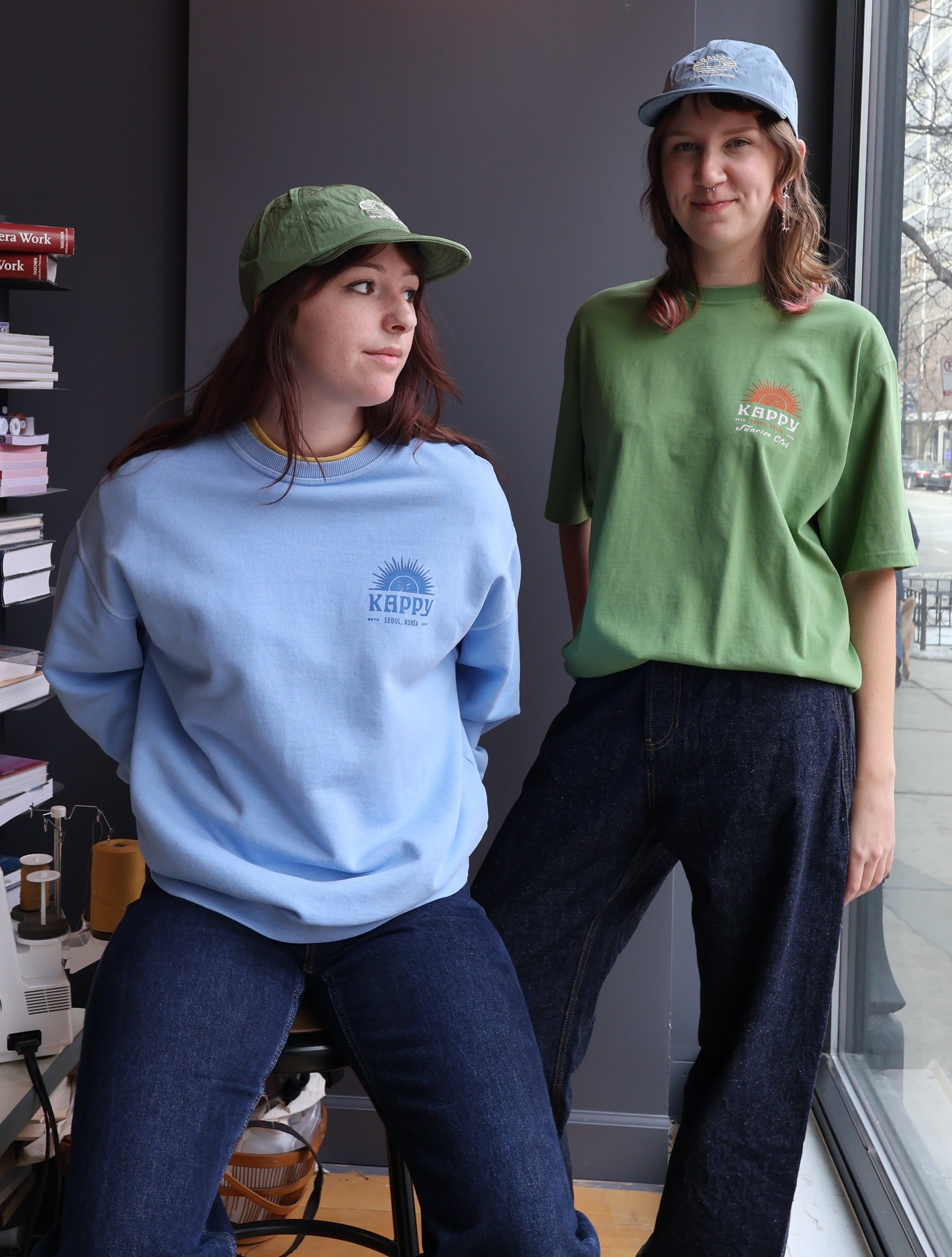 Kappy Sunny Wink Pigment Sweatshirt