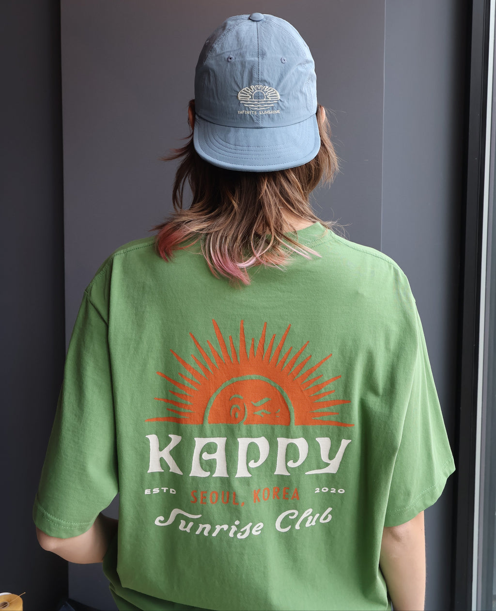 Kappy Sunny Wink Half Tee Shirt