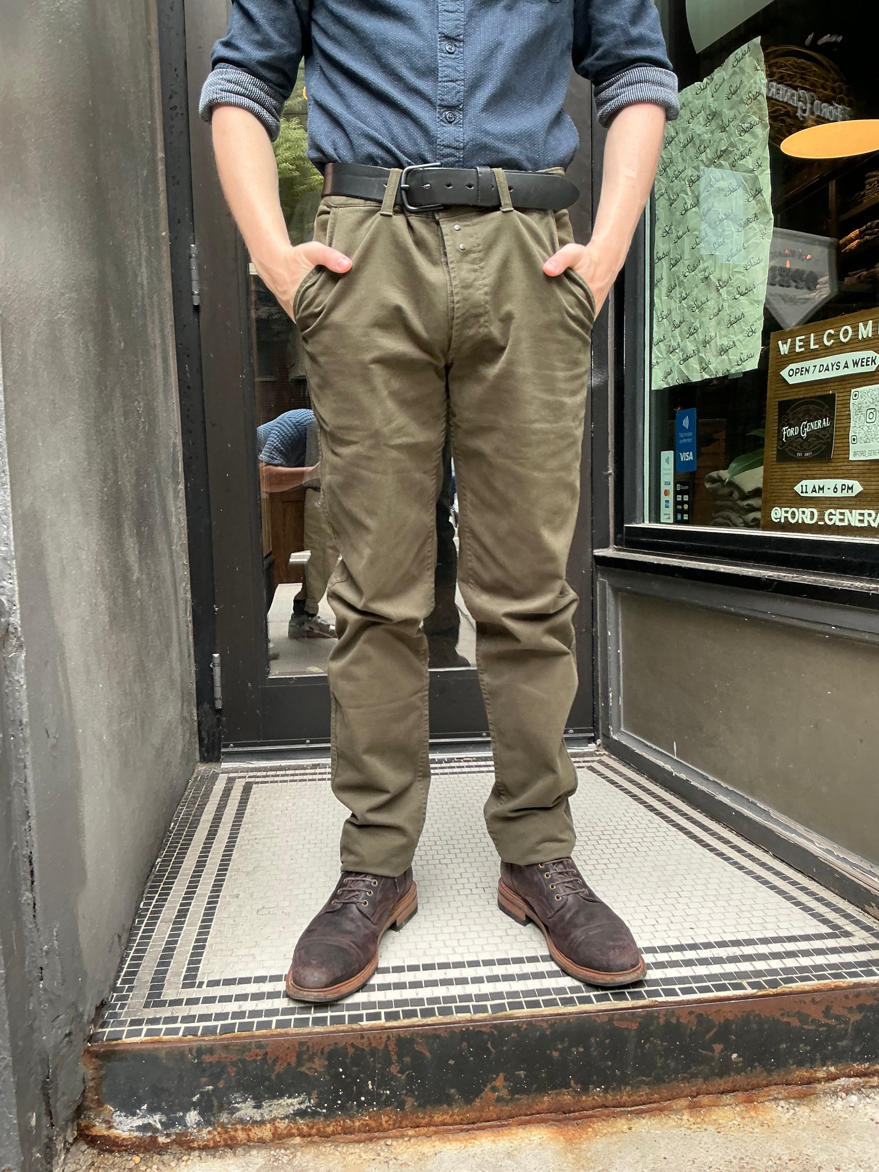 Vetra Broken Twill Trousers