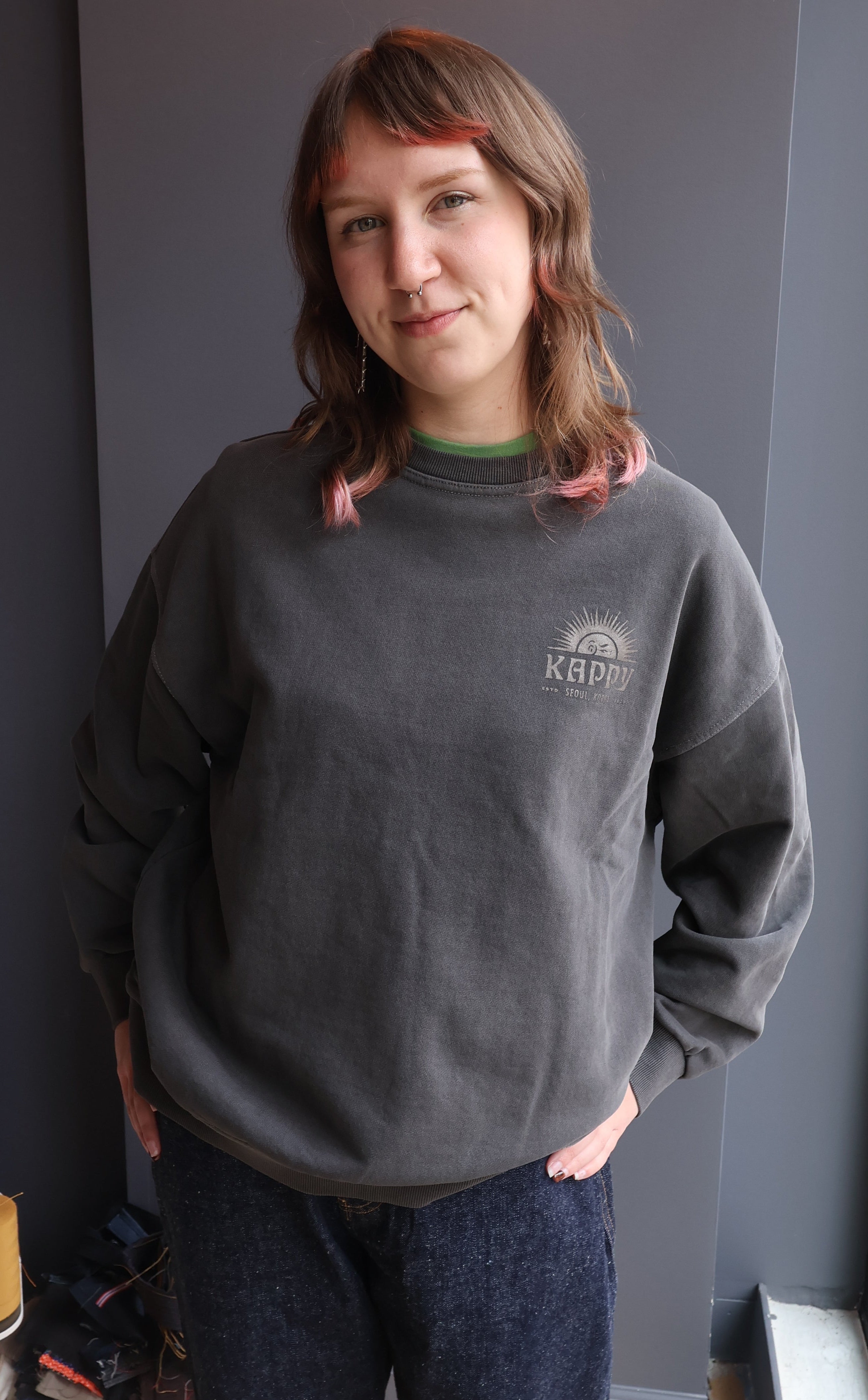 Kappy Sunny Wink Pigment Sweatshirt