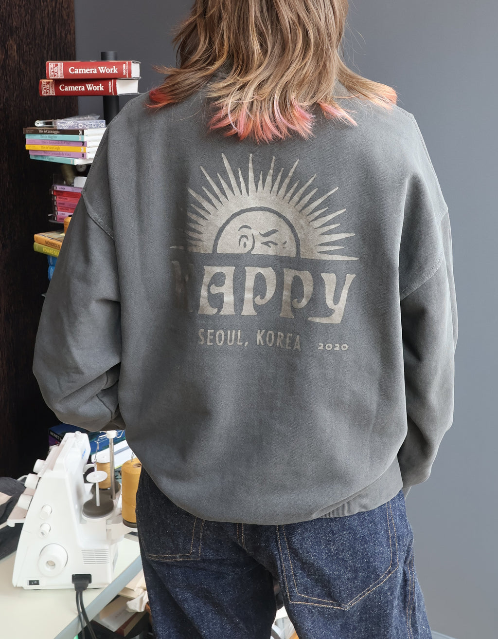 Kappy Sunny Wink Pigment Sweatshirt