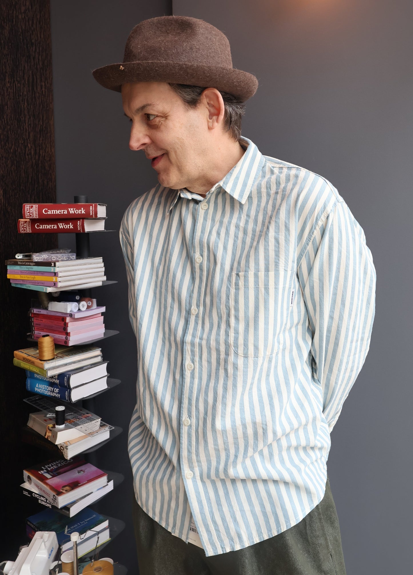 Kappy Melange Stripe Shirt