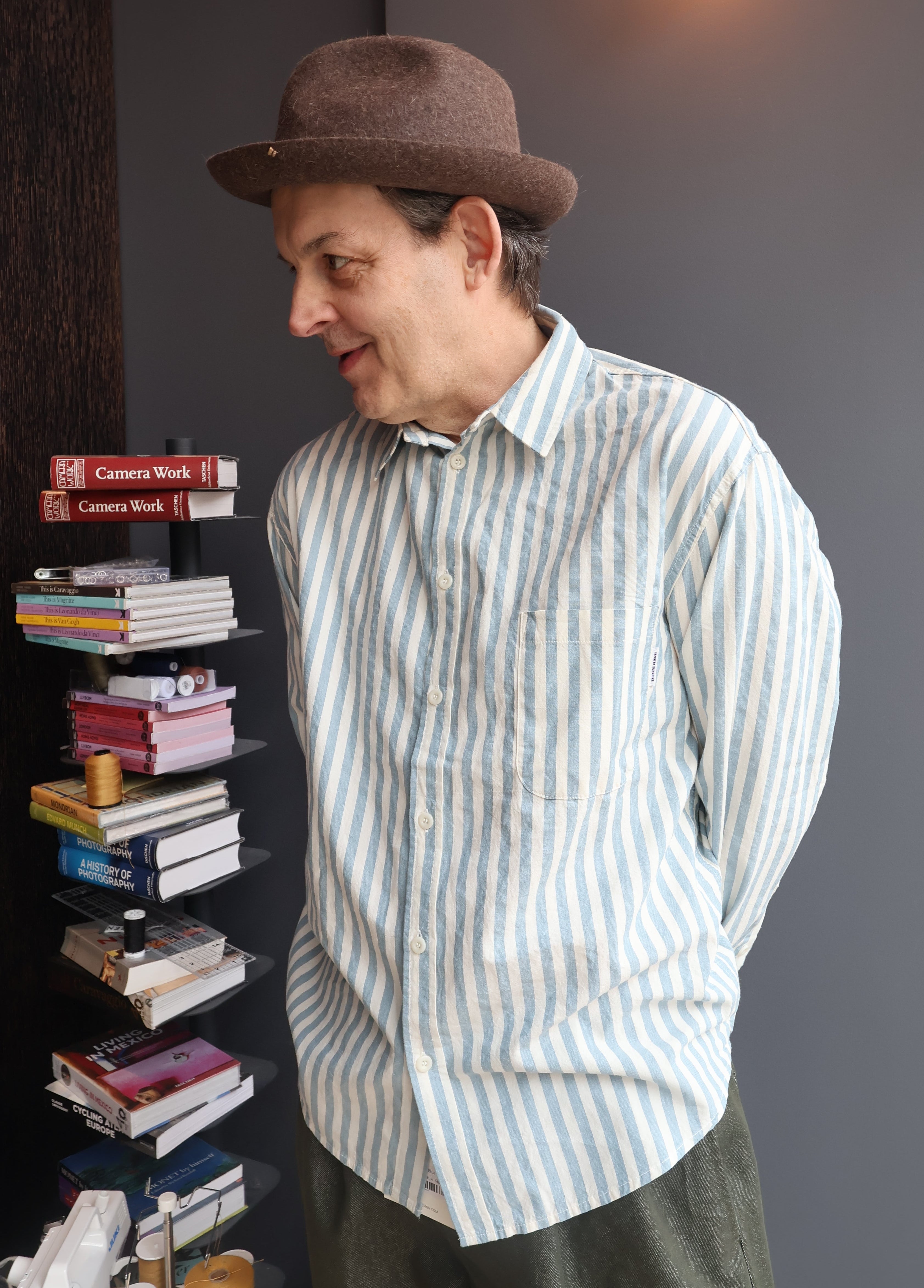 Kappy Melange Stripe Shirt