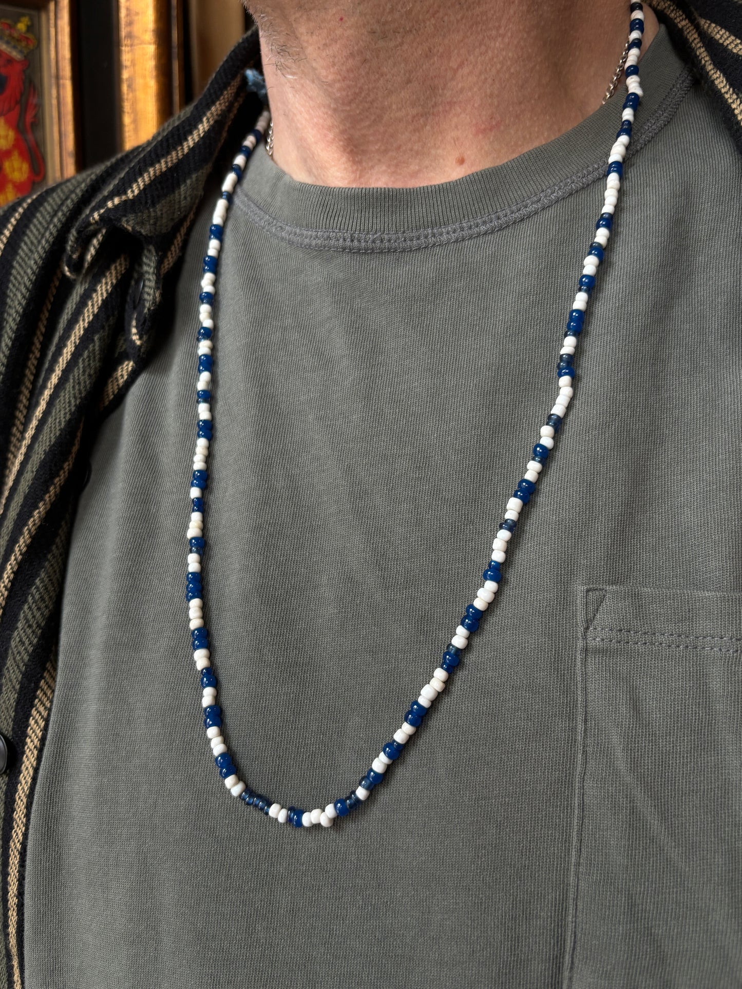 North Works Murano Dead Stock Beads Necklace