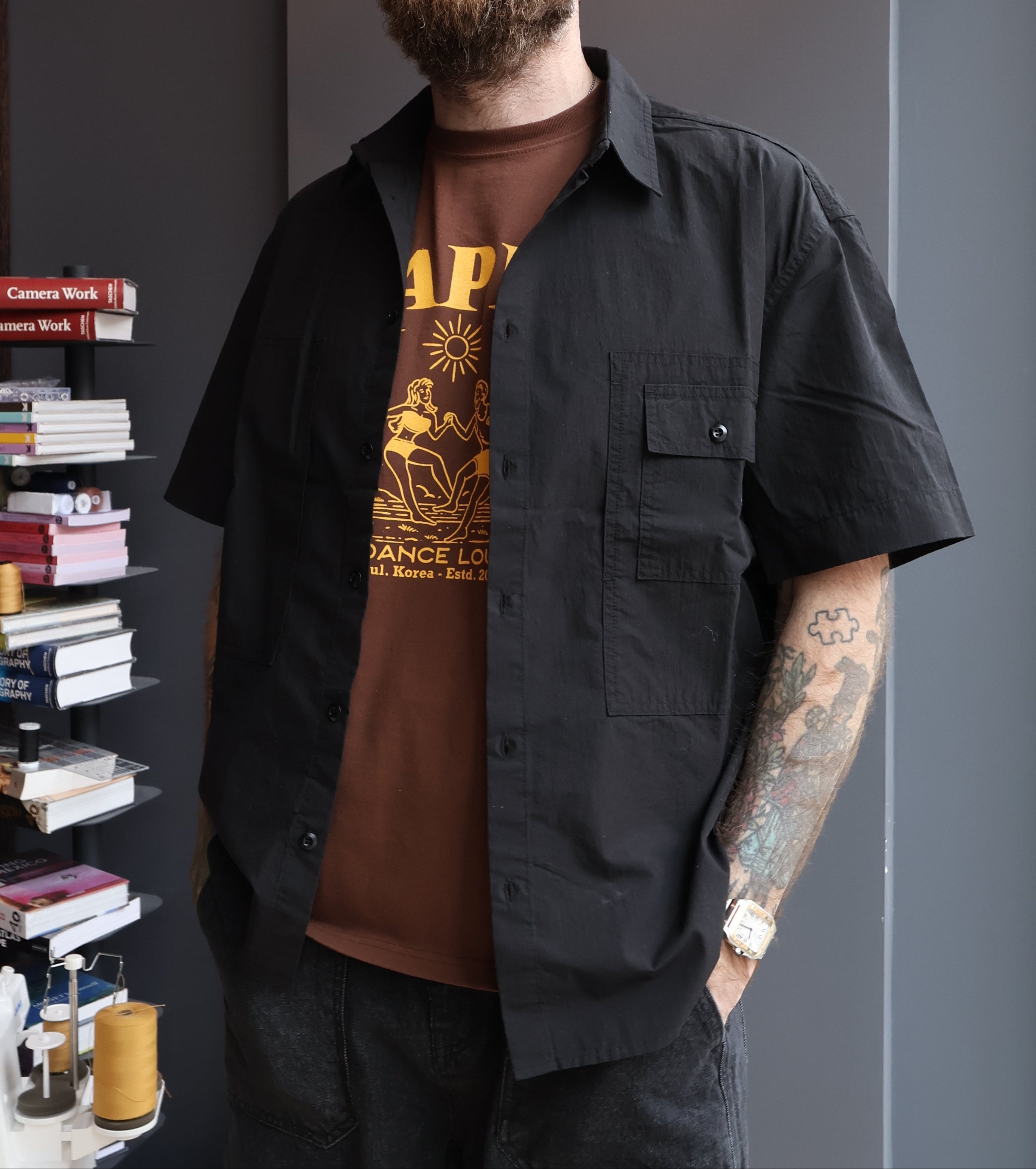 Kappy Pocket Utility Half Shirt