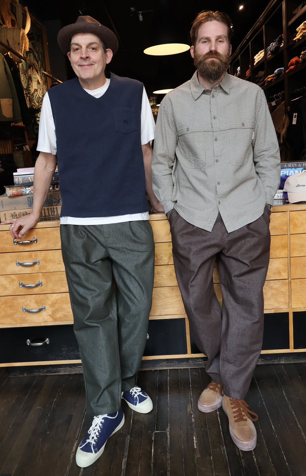 Kappy Stripe Pocket Work Shirt