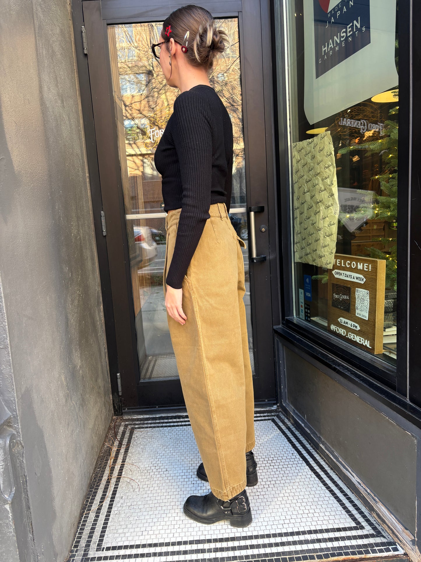 Girls of Dust British Worker Carpenter Pant