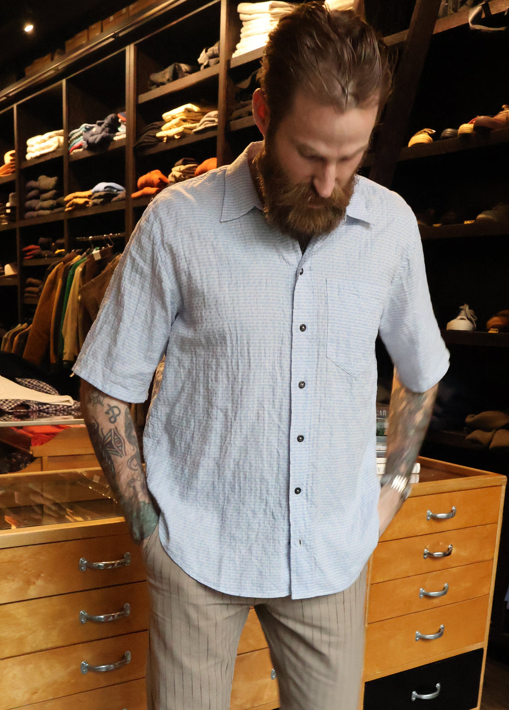 Hansen Reidar Short Sleeve Shirt