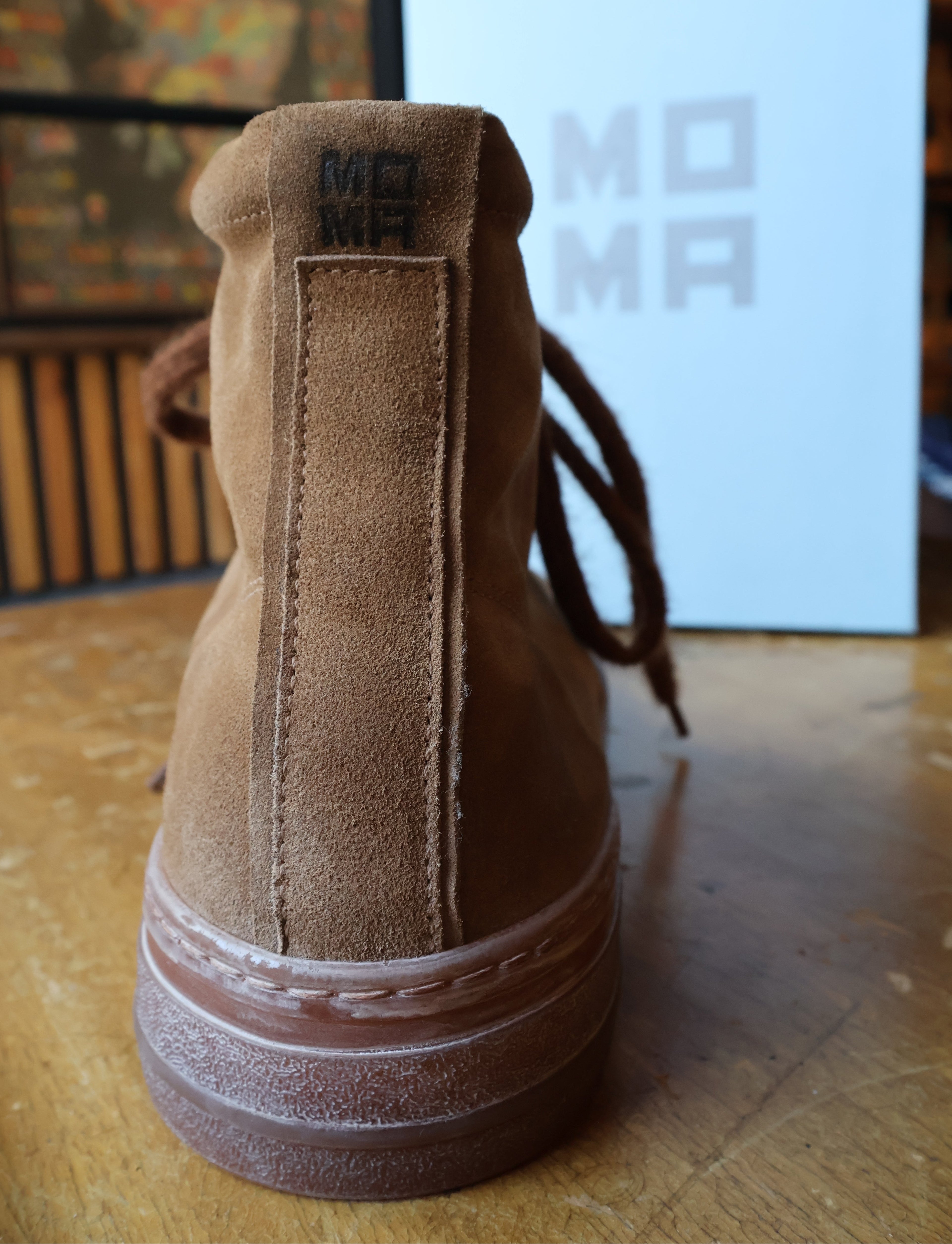MOMA Fox Cognac Sneakers