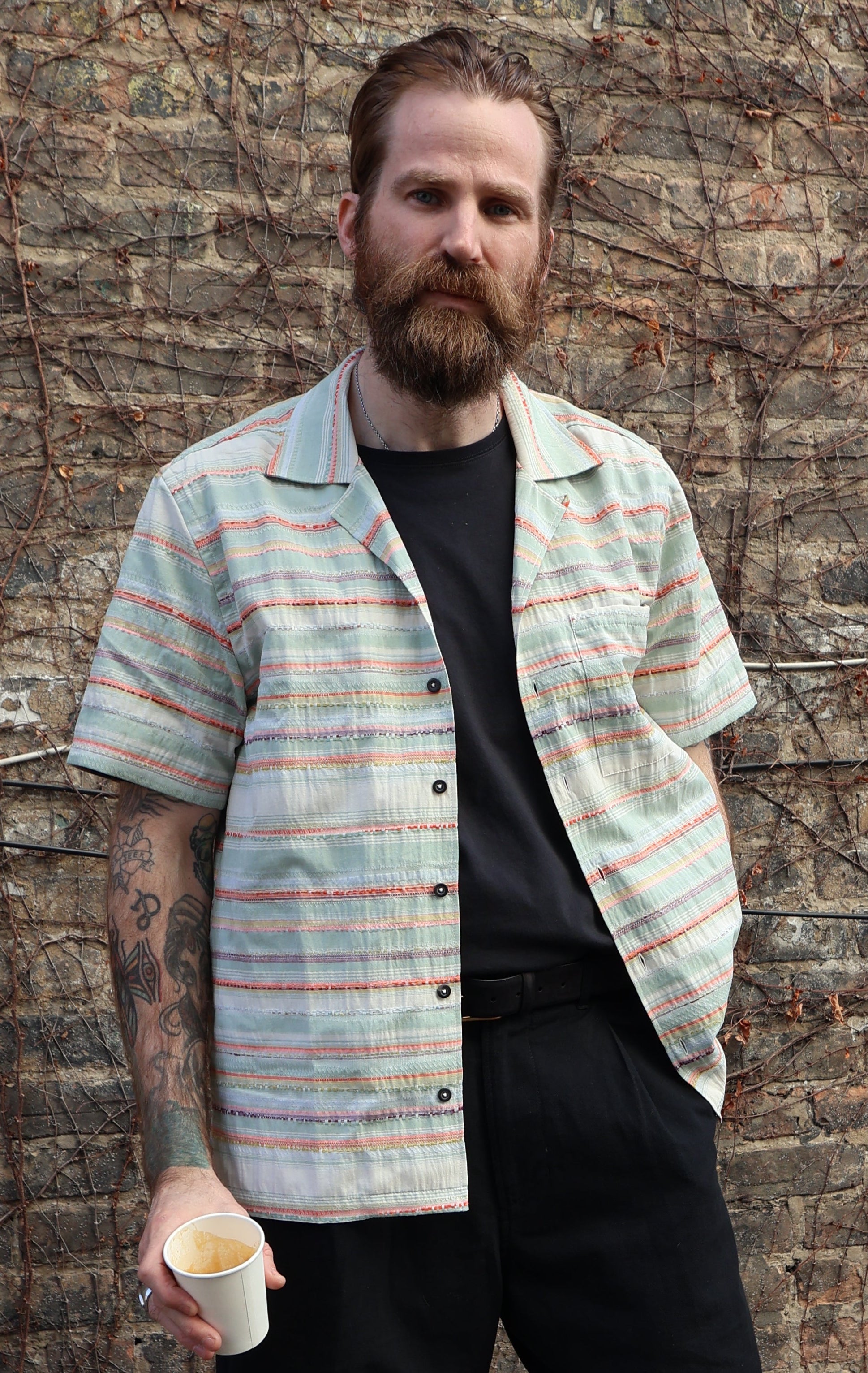 Hansen Caleb Short Sleeve Cabana Shirt