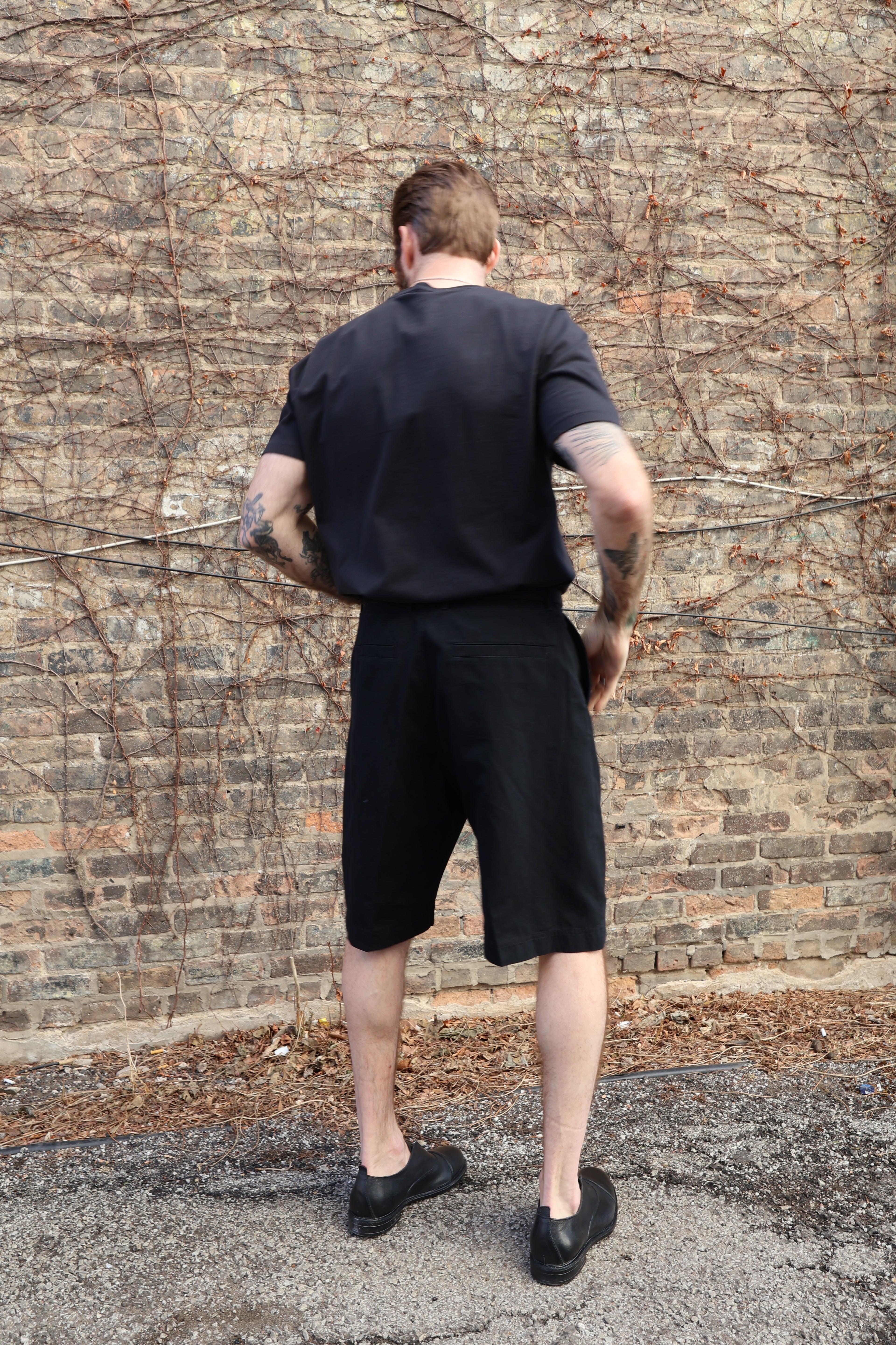 Hansen Robin Wide Pleated Shorts