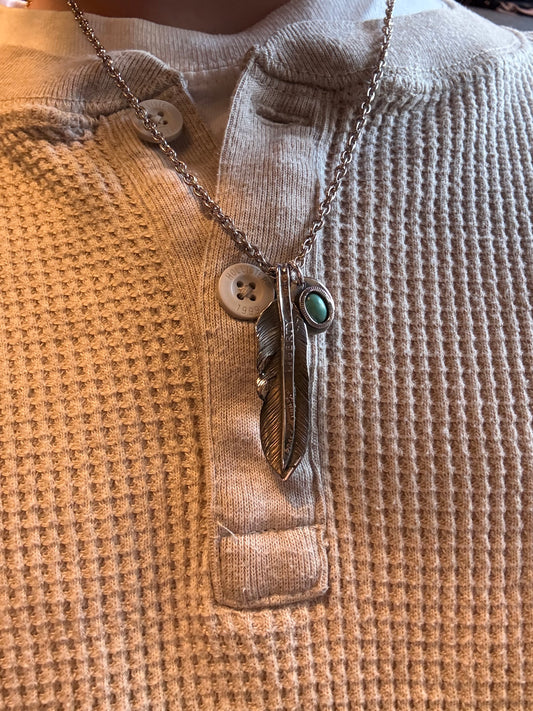 North Works Liberty Feather Necklace / Chain