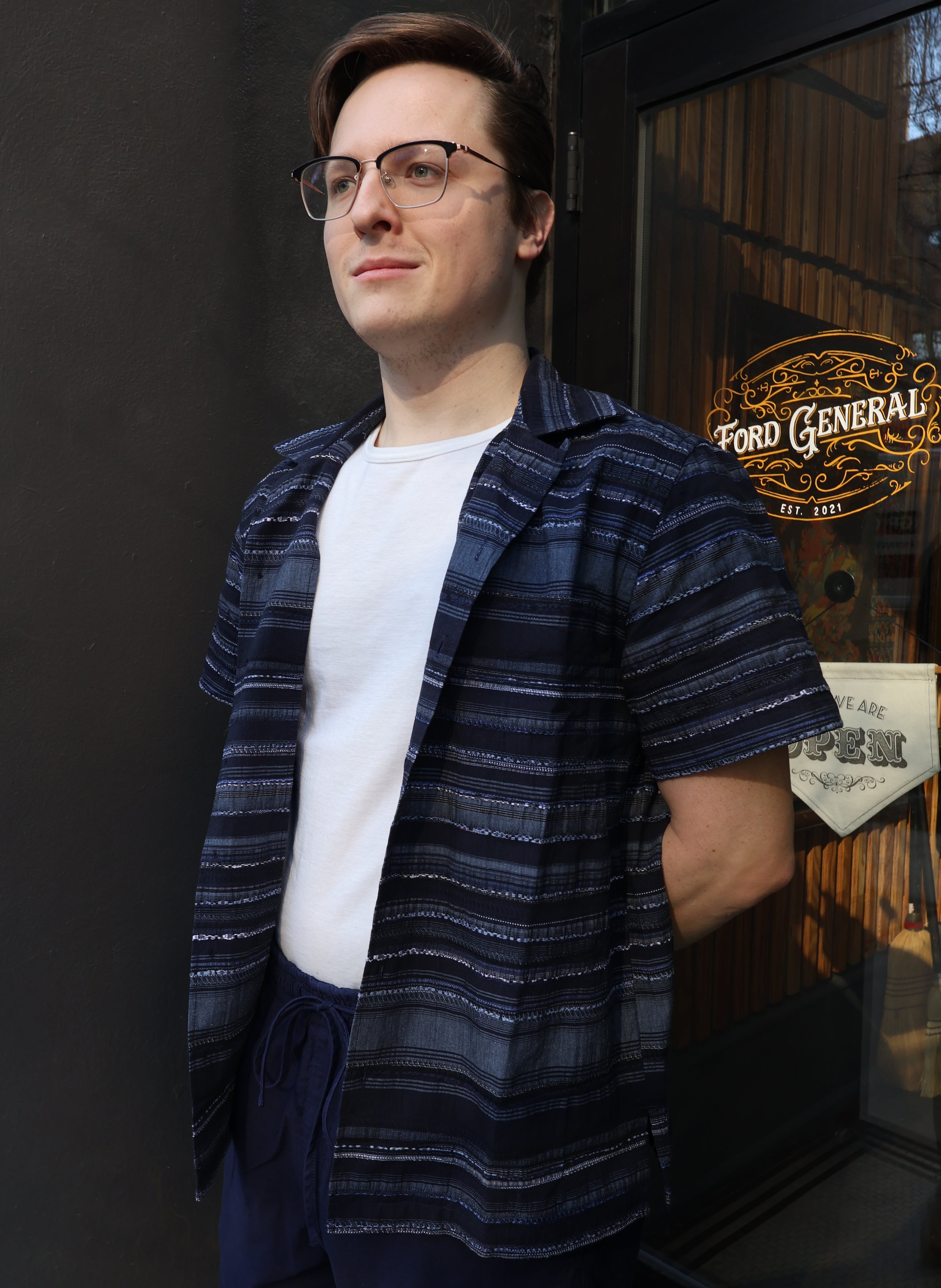 Hansen Caleb Short Sleeve Cabana Shirt