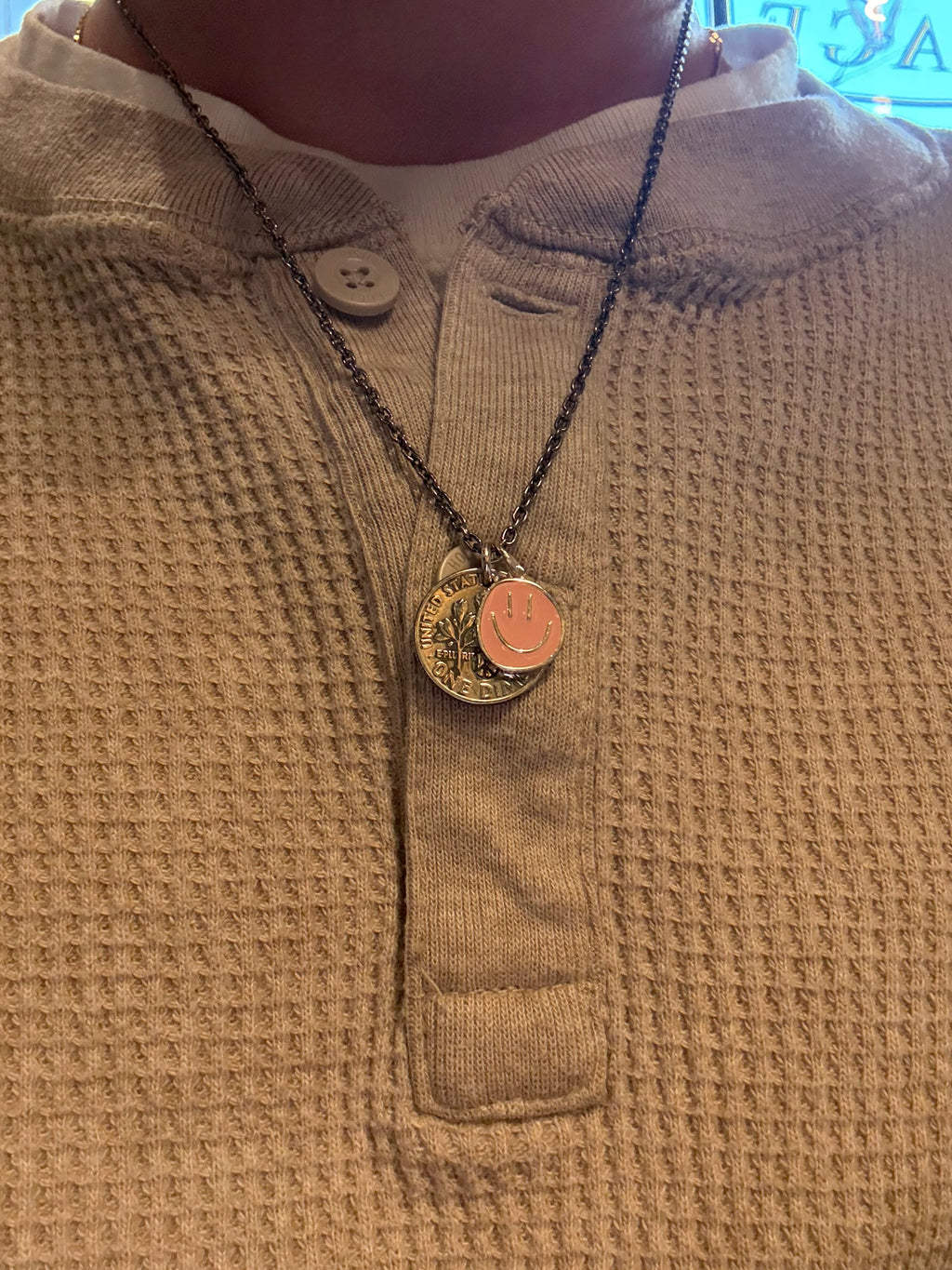 North Works Dime Necklace
