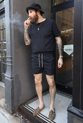OAS Black Nylon Swim Shorts