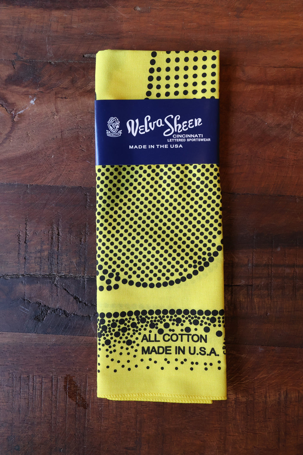 Velva Sheen Dot Bandana