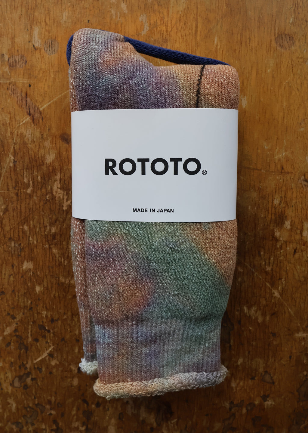 Rototo Tie Dye Pile Socks