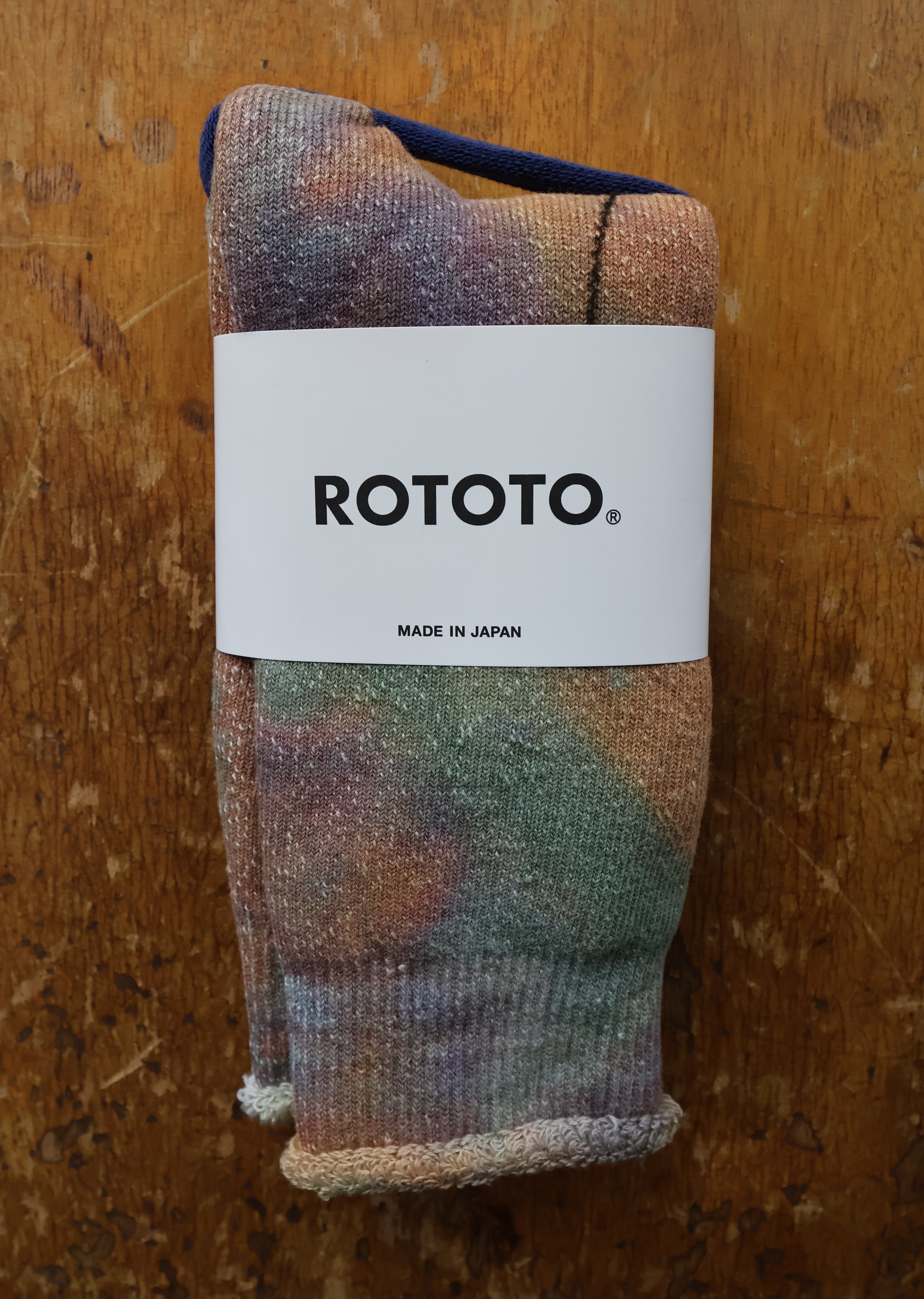 Rototo Tie Dye Pile Socks