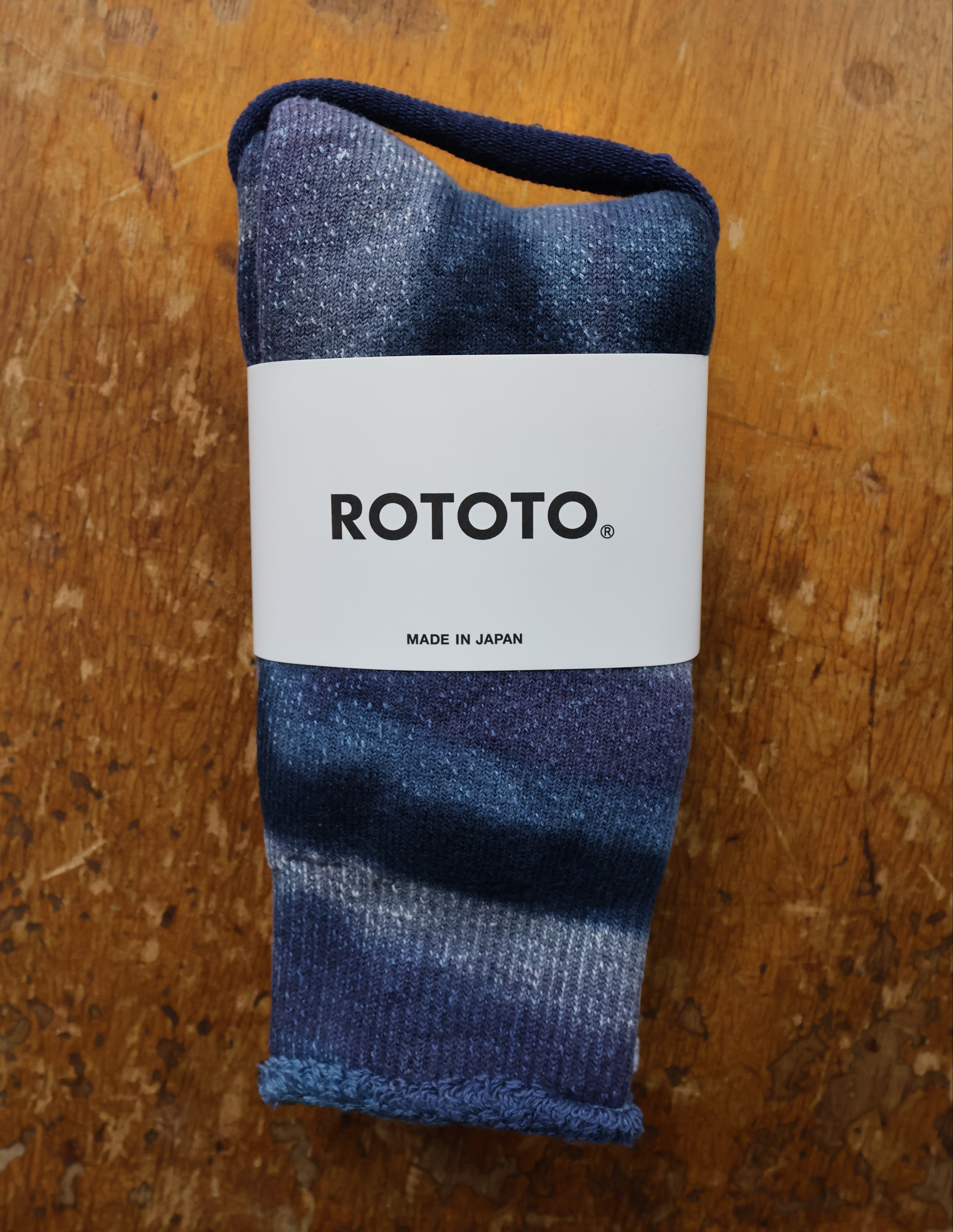 Rototo Tie Dye Pile Socks