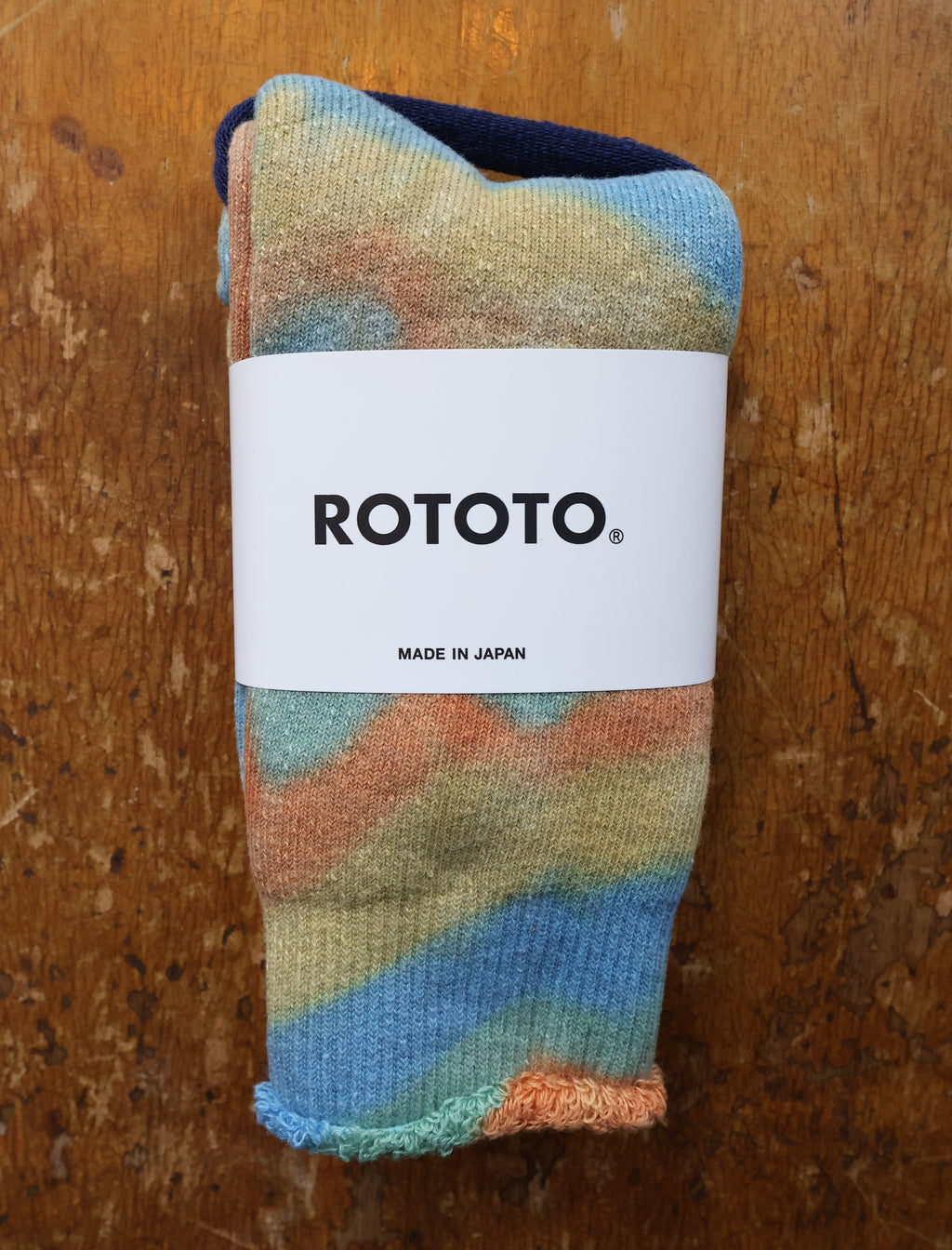 Rototo Tie Dye Pile Socks