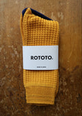 Rototo Cotton Waffle Socks