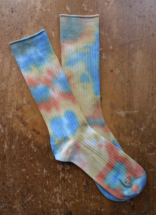 Rototo Tie Dye Swedish Military Socks