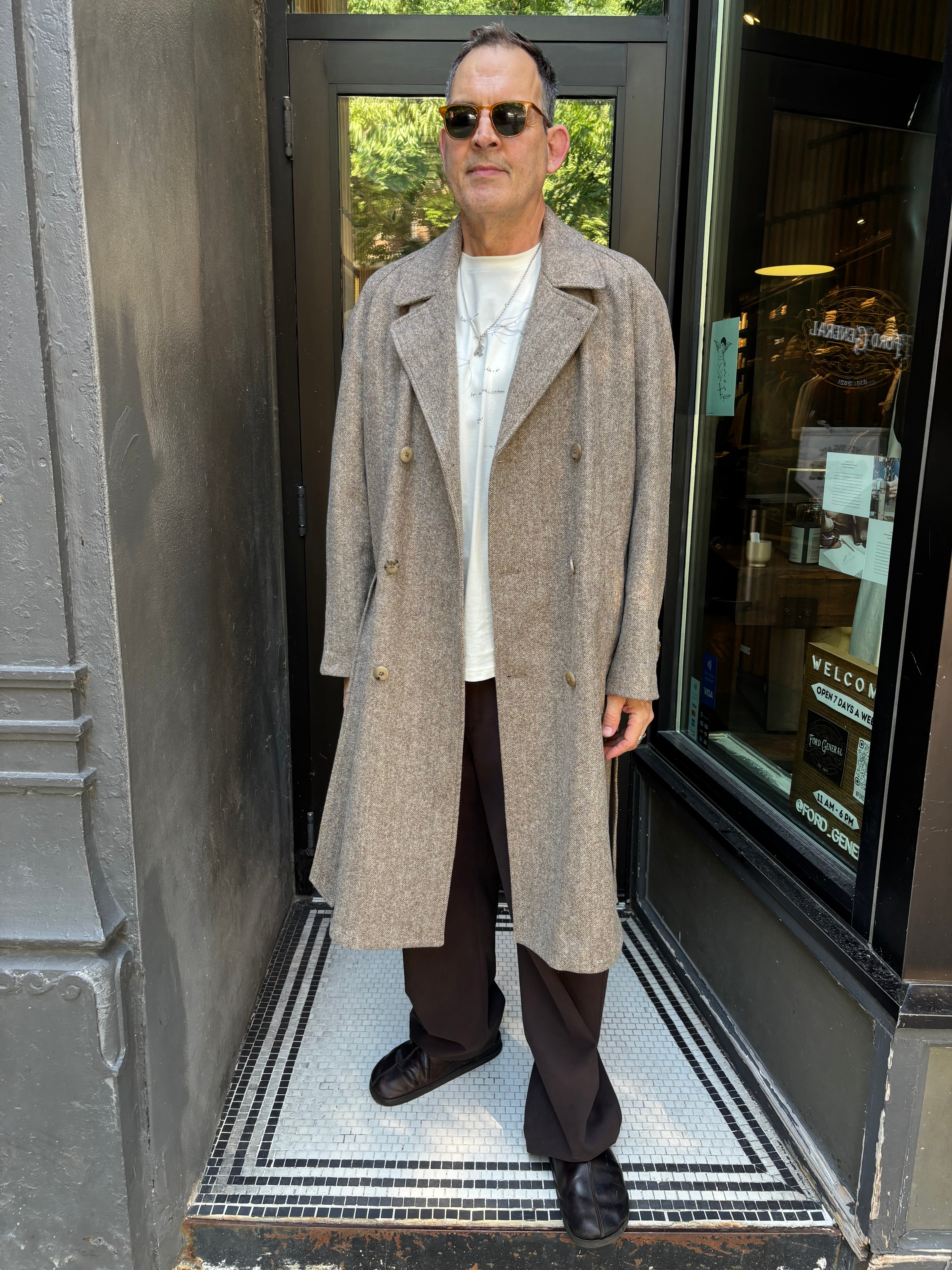 De Bonne Facture Grandad Coat
