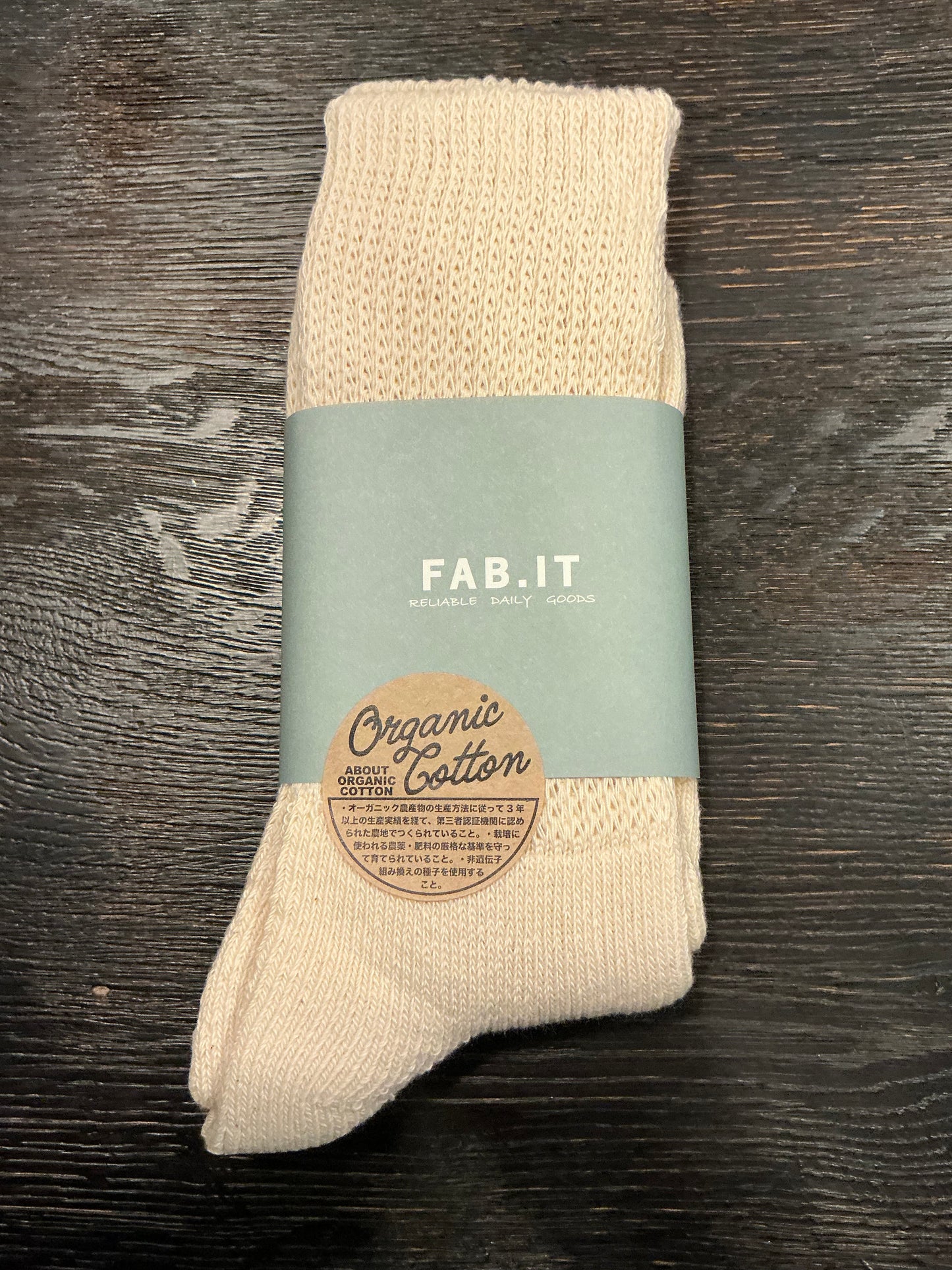 FAB.IT Chuck Organic Socks