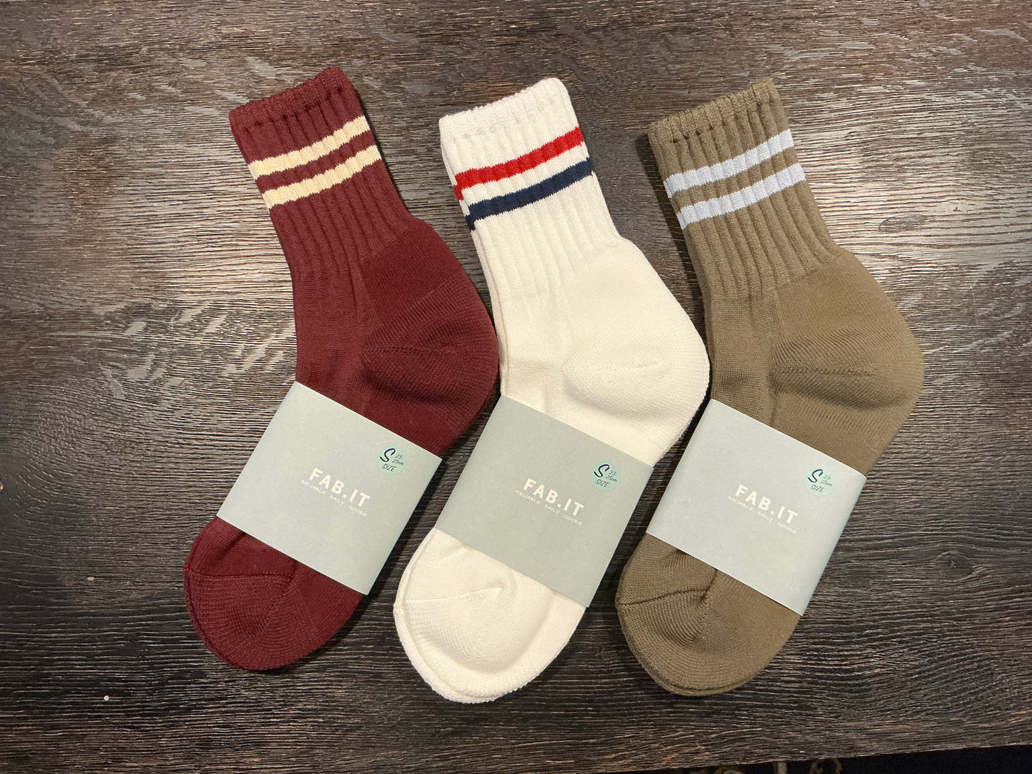 FAB.IT Allen Striped Socks