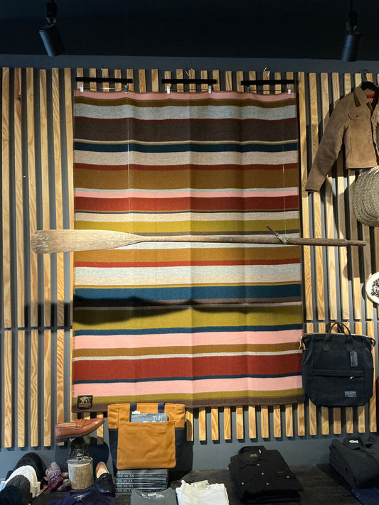 Indigofera Catskill Wool Blanket